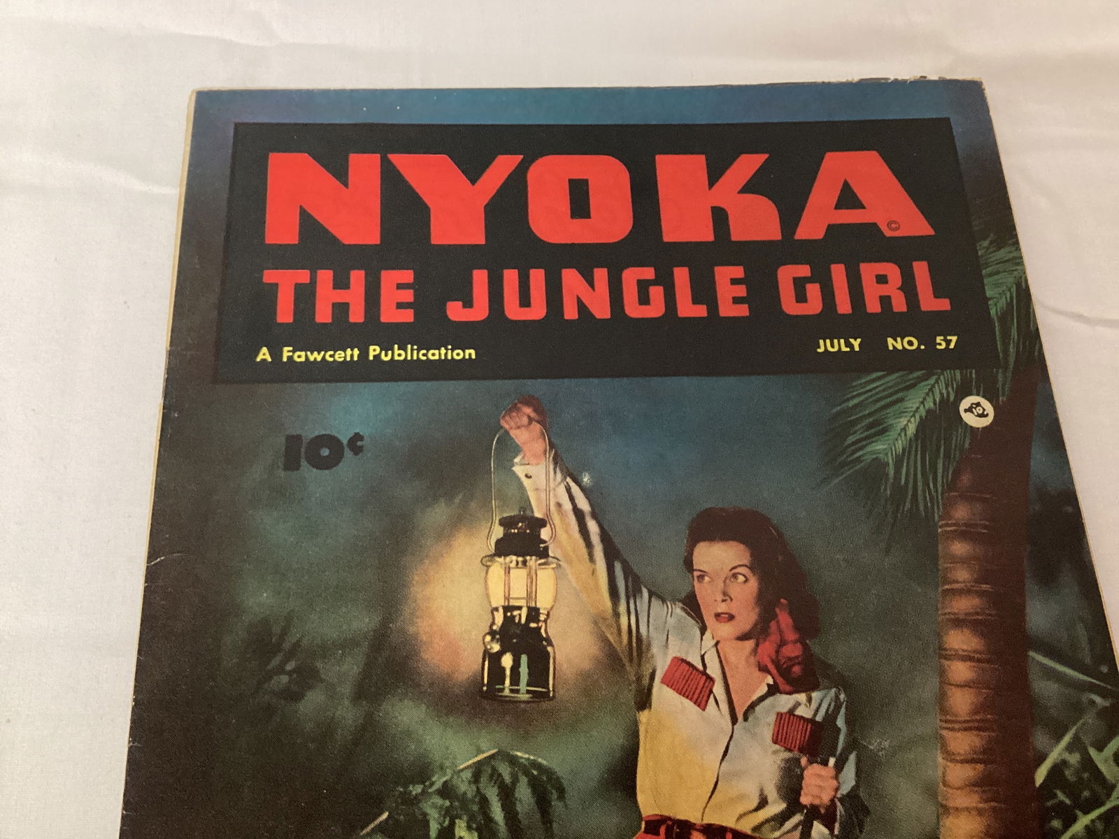 Nyoka the Jungle Girl 57 Fawcett Comic Book - 2