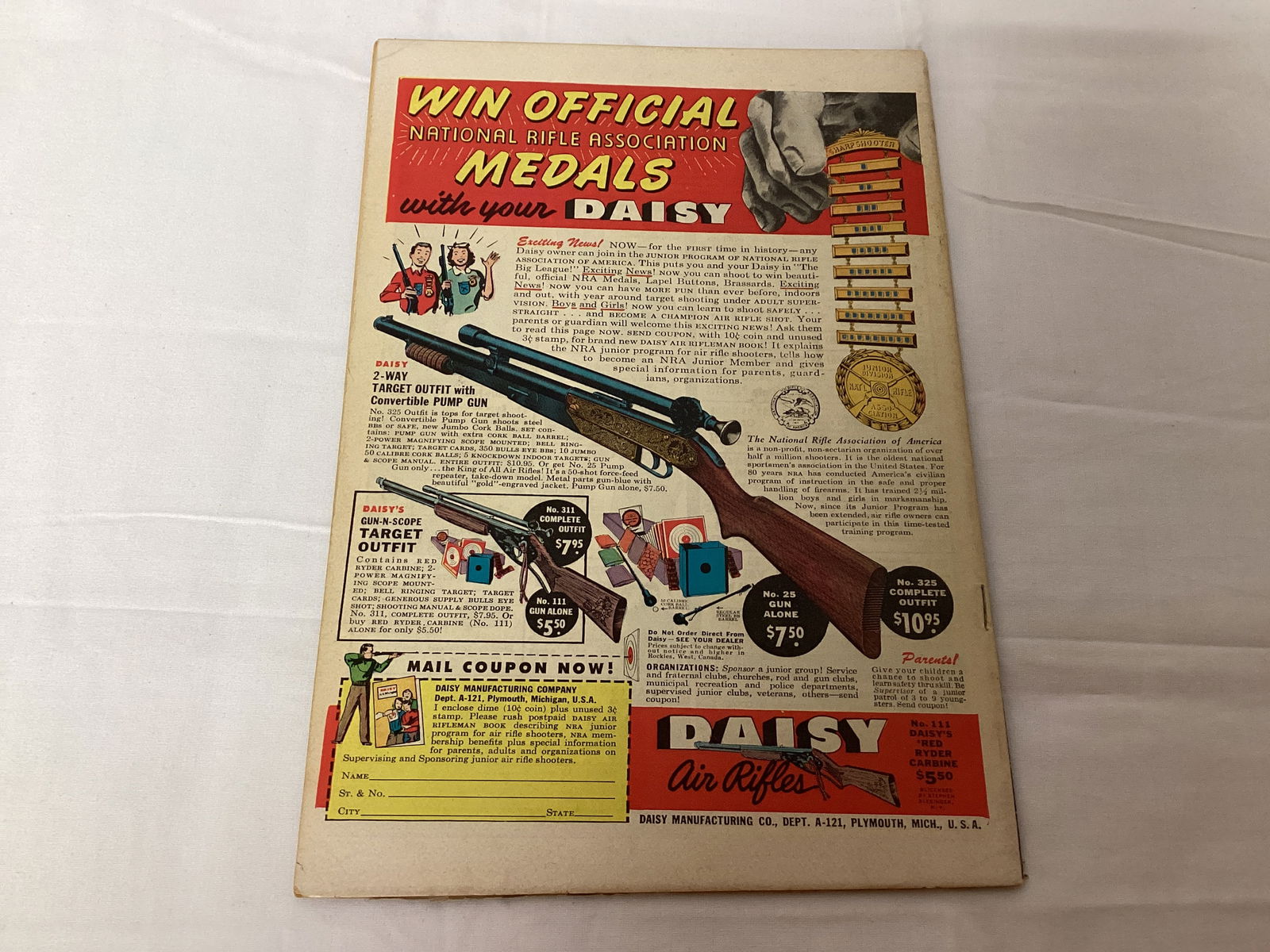 Nyoka the Jungle Girl 57 Fawcett Comic Book - 8