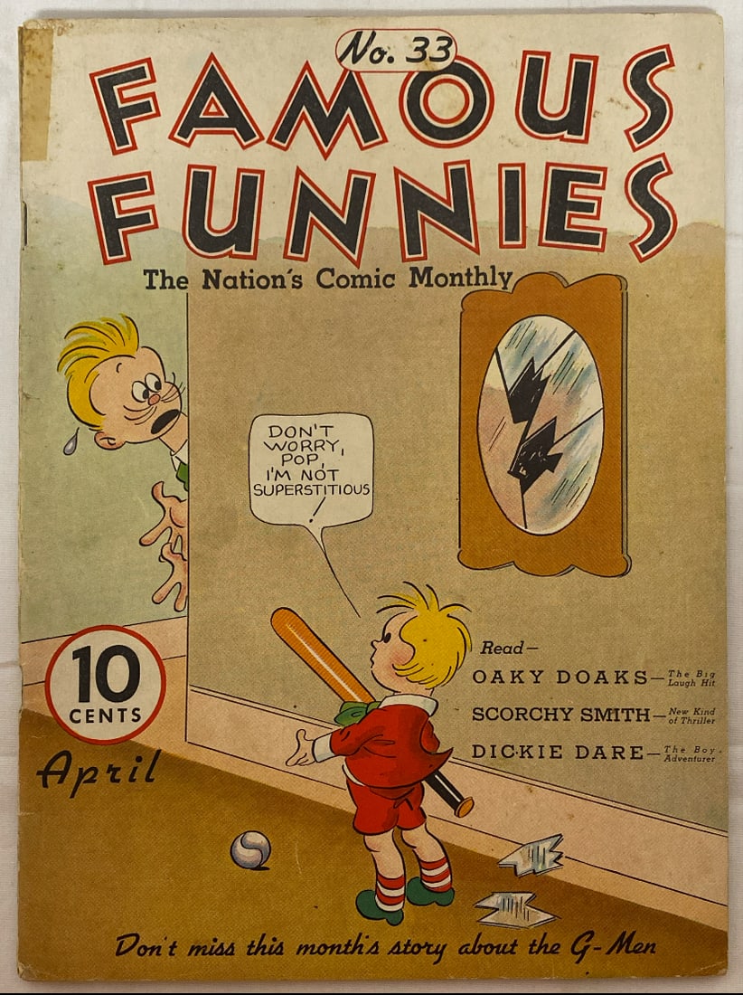 Famous Funnies 33 Comic Book (1 of 8)