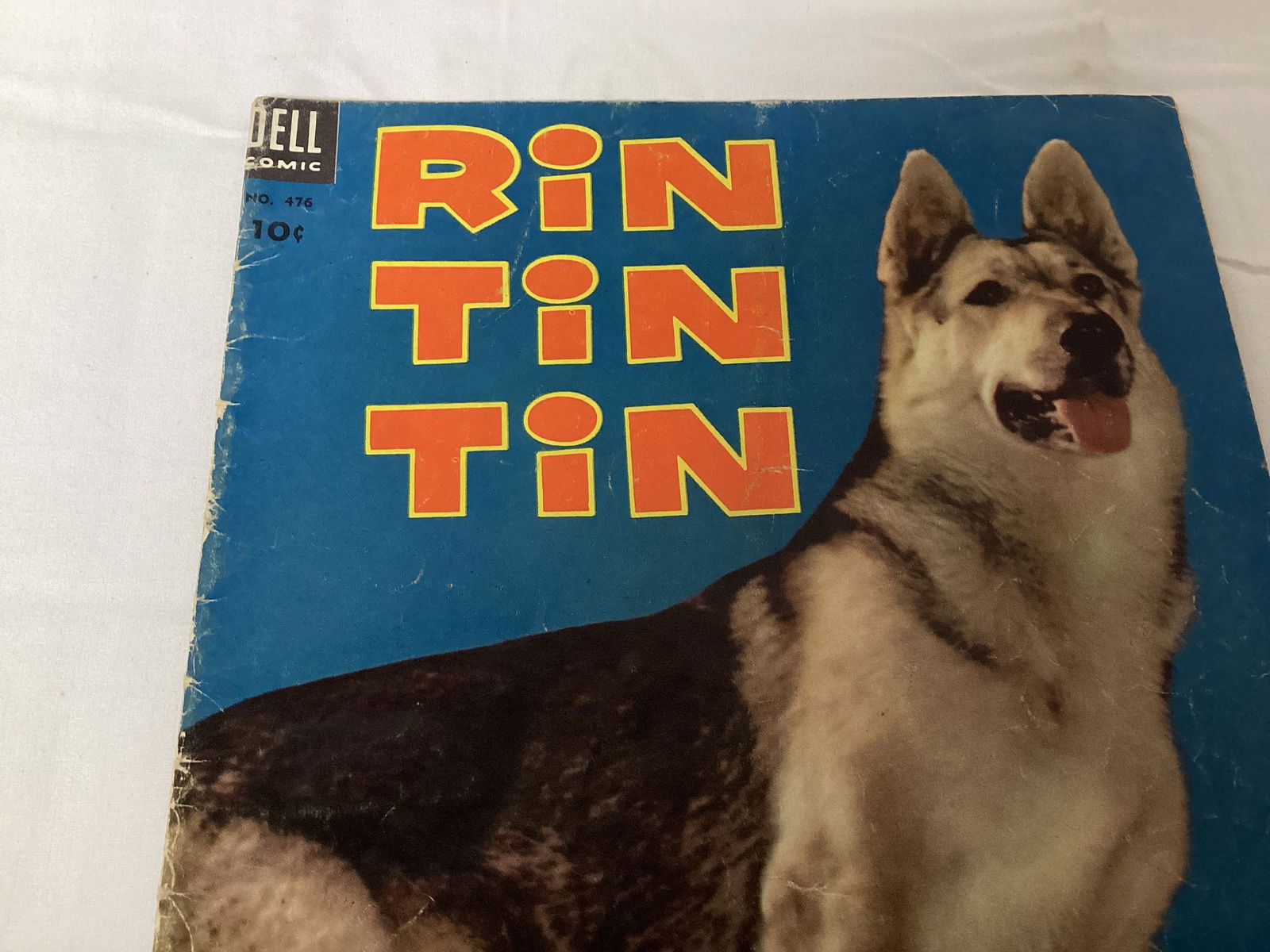 Rin-Tin-Tin 476 Dell Comic Book - 2