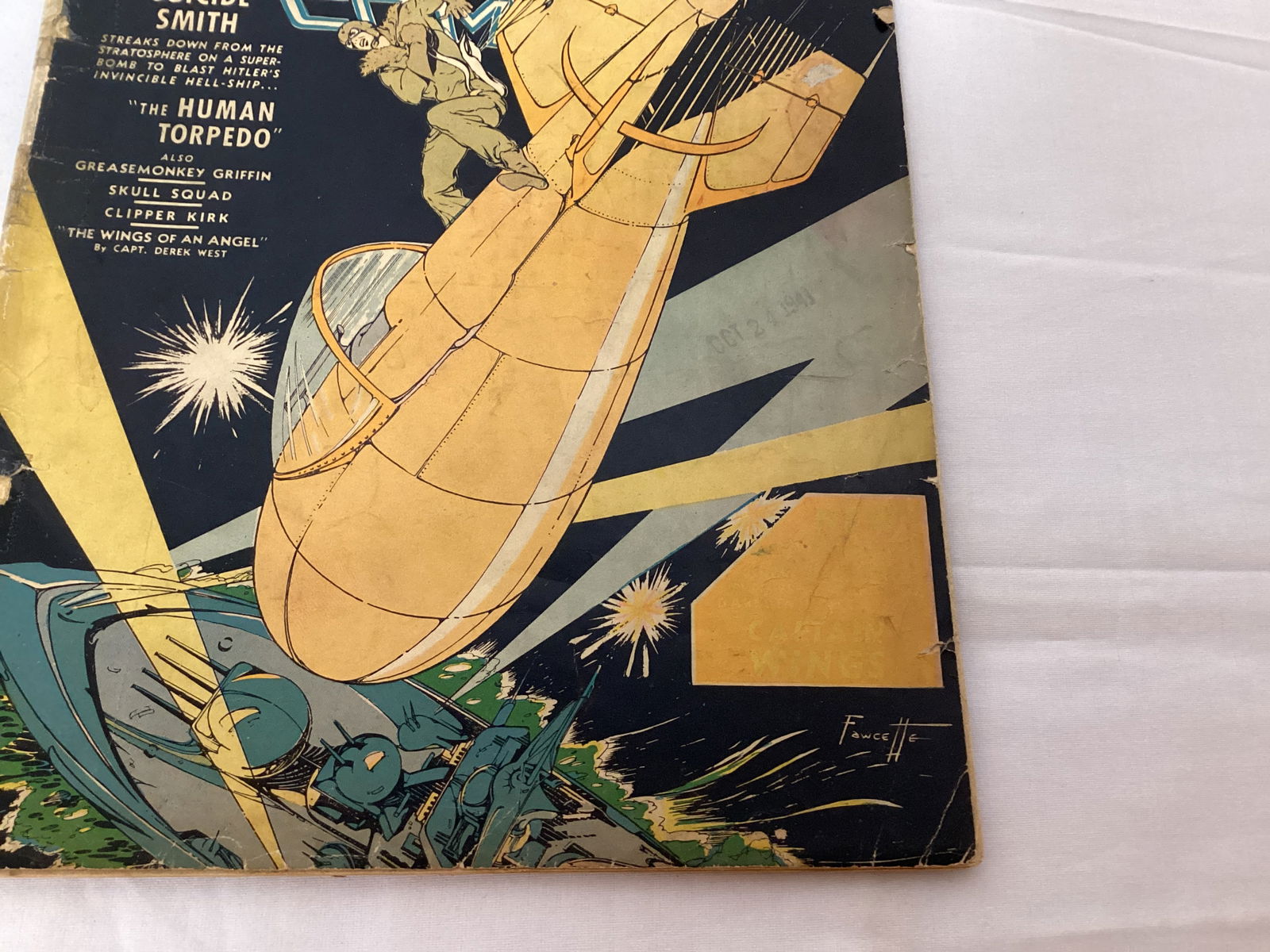 Wings Comics 16 Fiction House Comic Book - 5