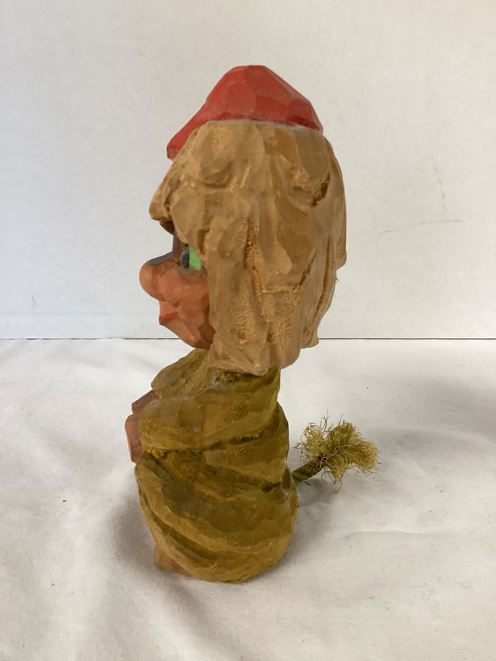 Two Henning Hand Carved Wooden Trolls - 3