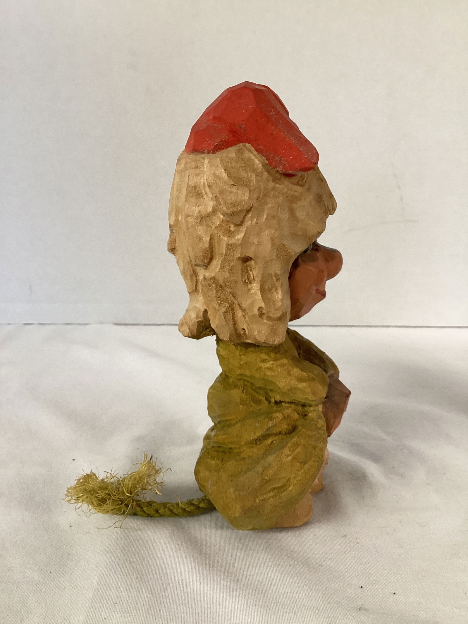 Two Henning Hand Carved Wooden Trolls - 5