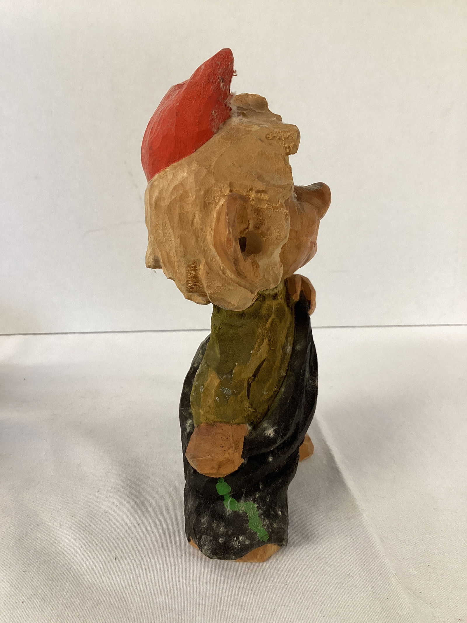 Two Henning Hand Carved Wooden Trolls - 8