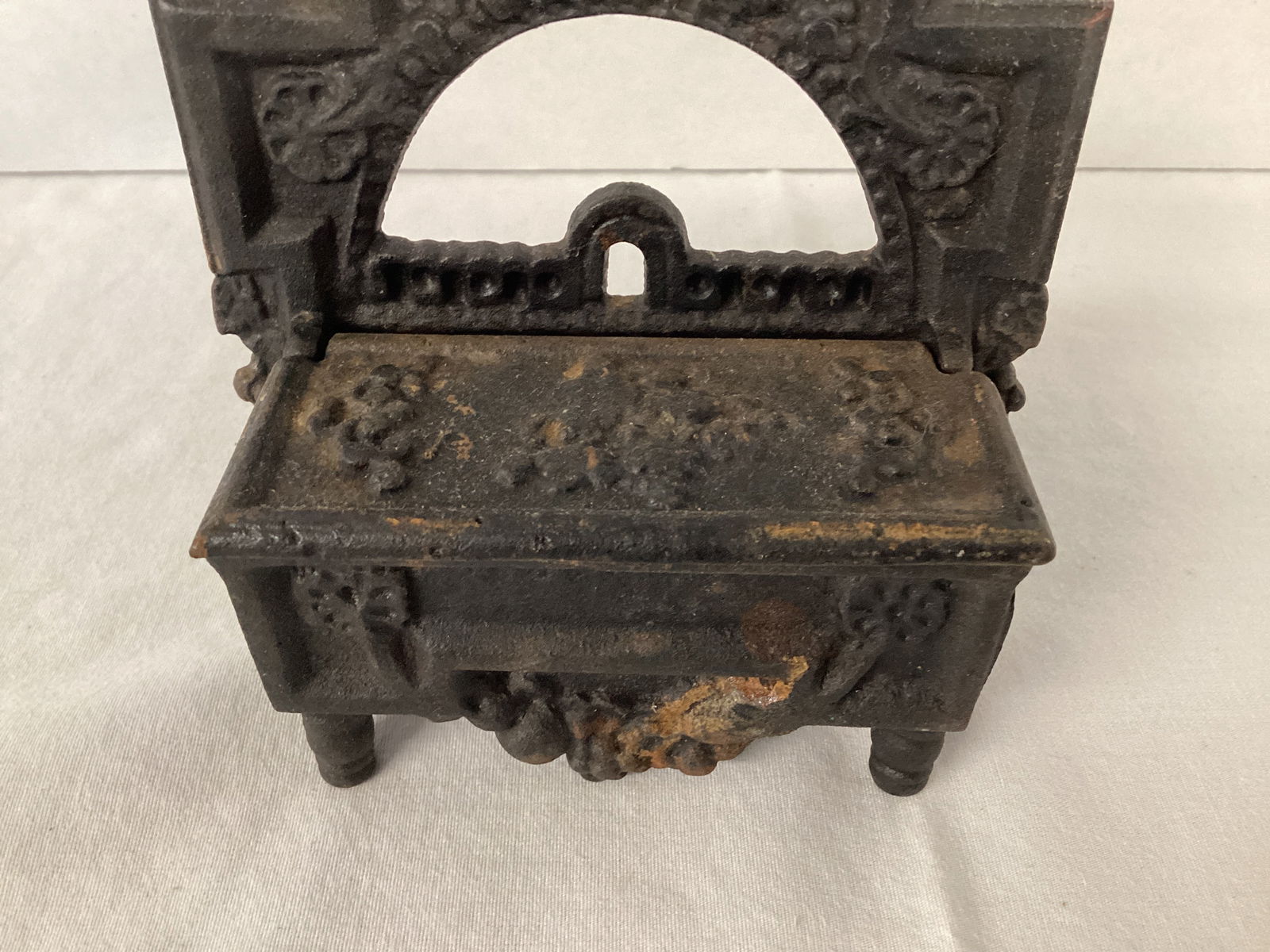 Cast Iron Wall Mount Matchstick Holder - 2
