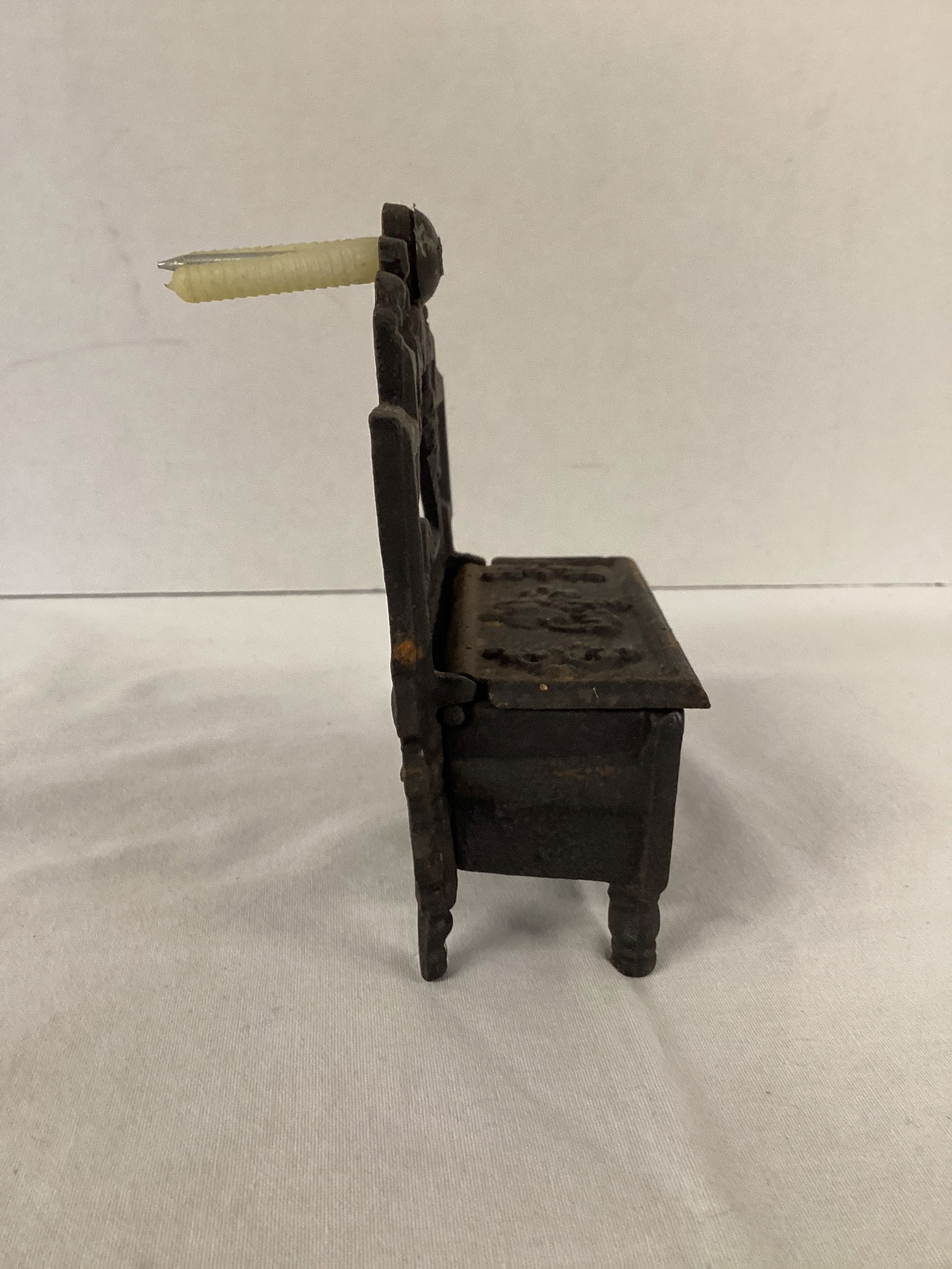 Cast Iron Wall Mount Matchstick Holder - 6