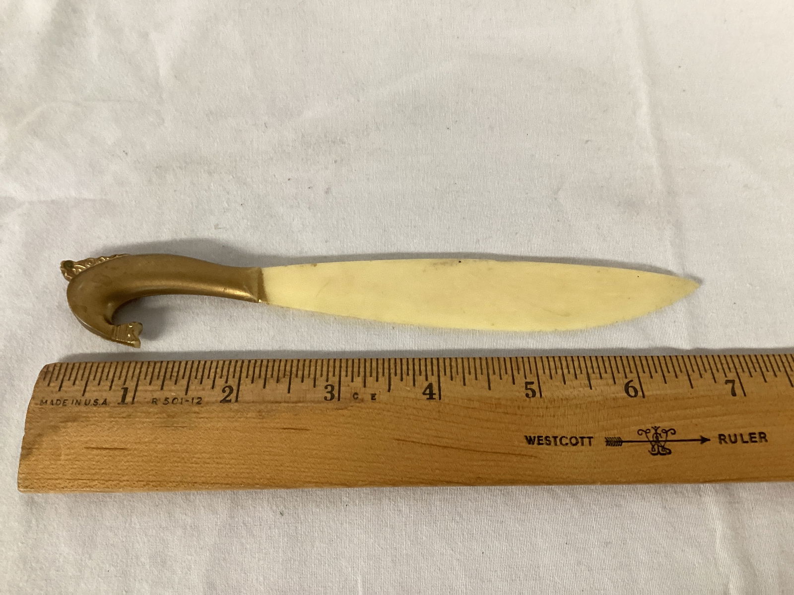 Sheaffer's Dry-Proof Desk Fountain Pen Set and Sword Shaped Letter Opener - 7