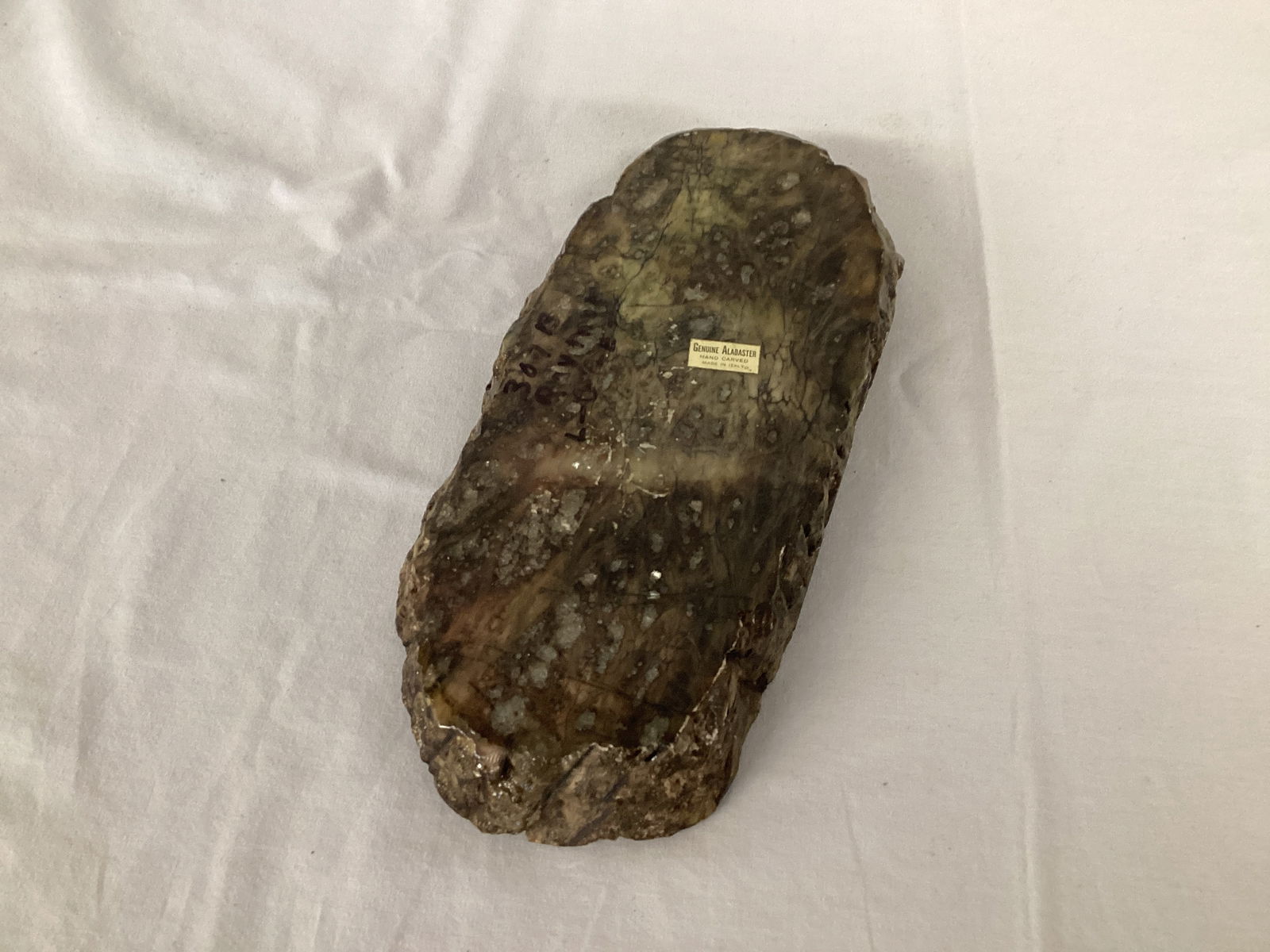 Hand Carved Italian Alabaster Stone - 6