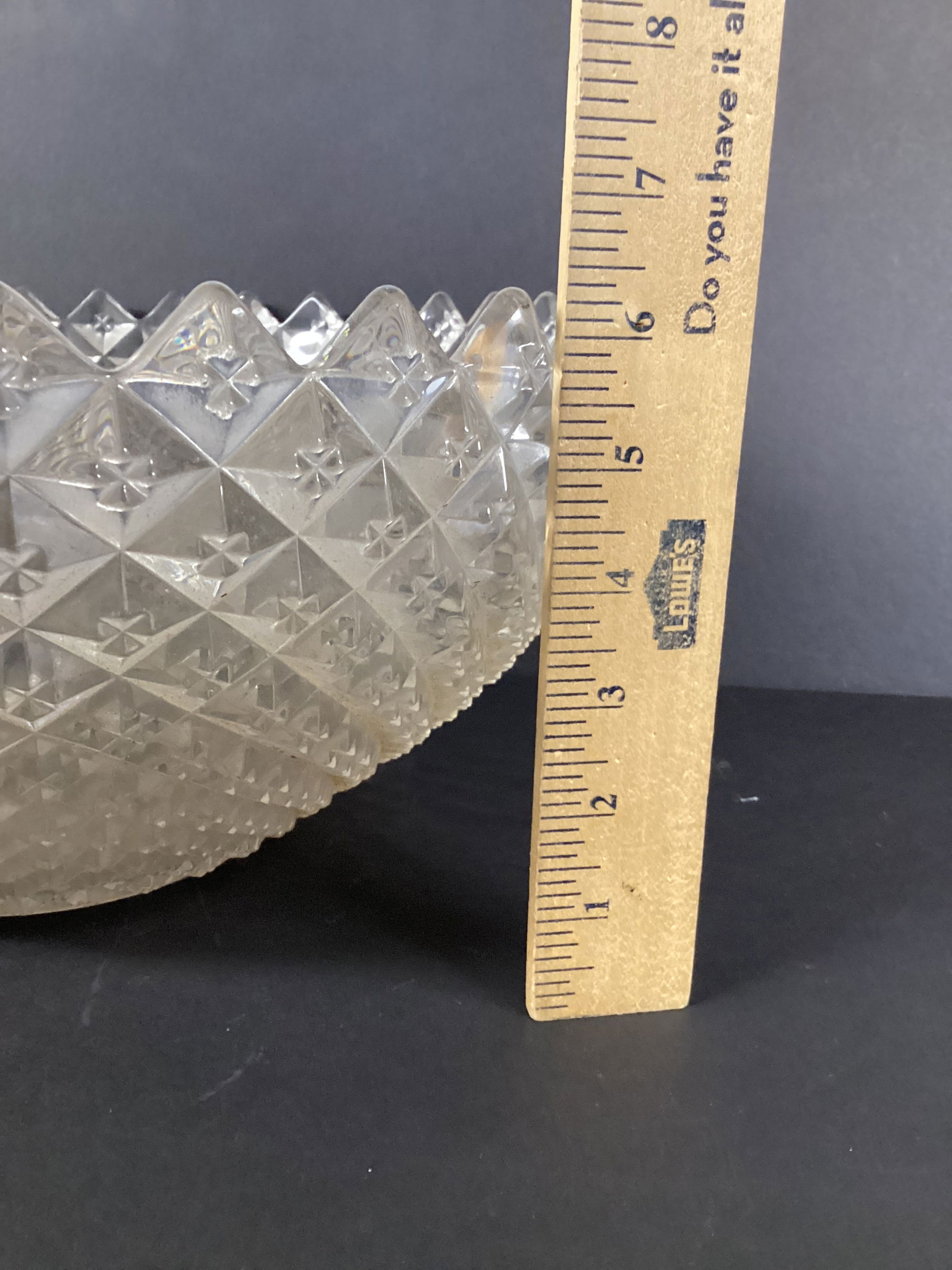 Anchor Hocking Miss America Large Punch Bowl - 6