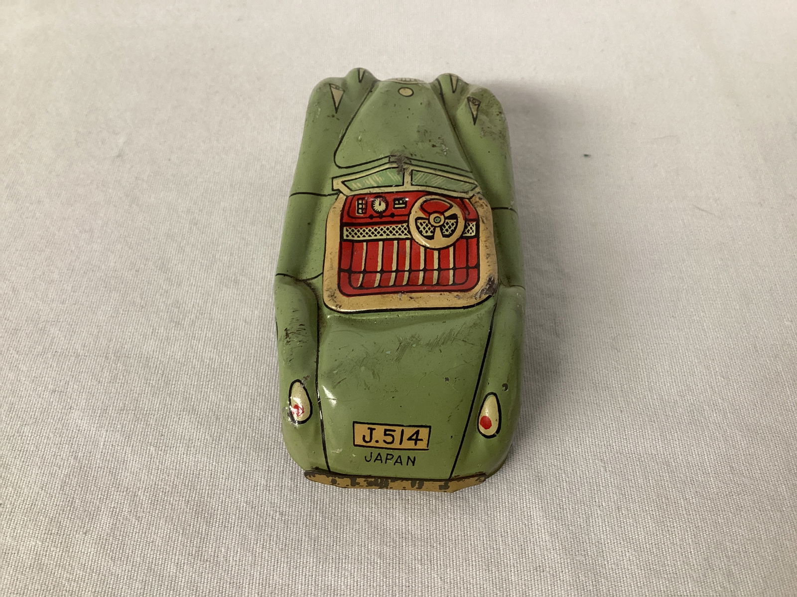 Three Vintage Tin Litho Toys - 3