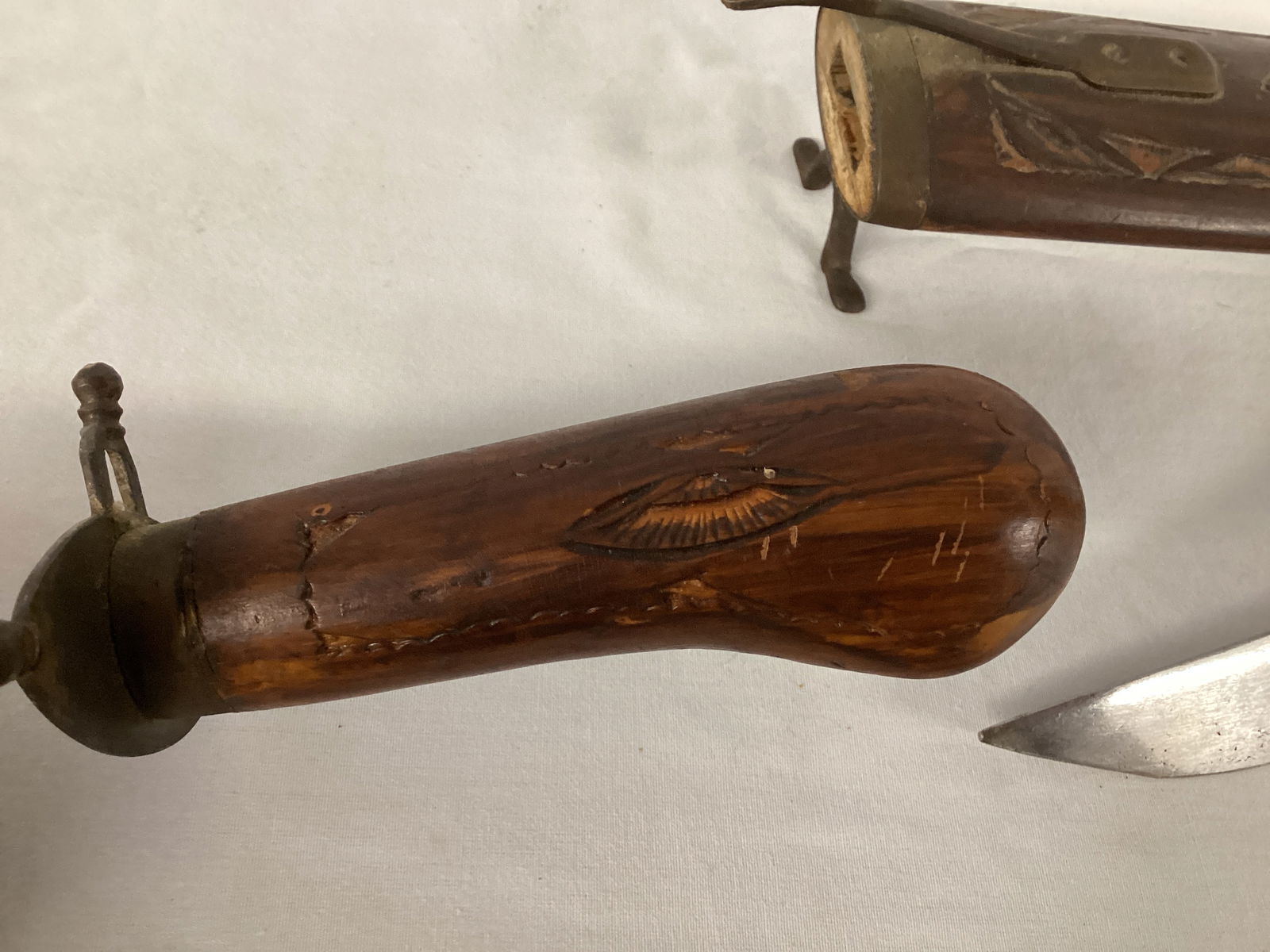 Vintage Carving Set - 4