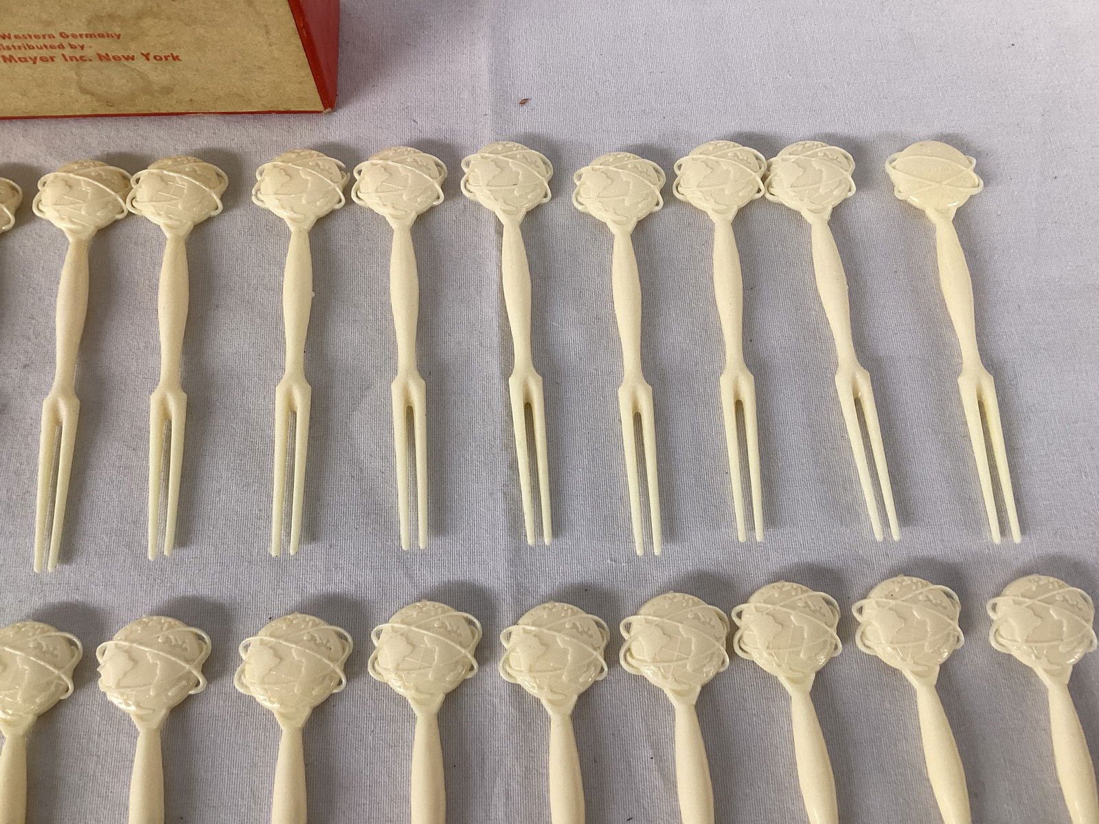 New York 1964-65 World's Fair Cocktail Forks - 5