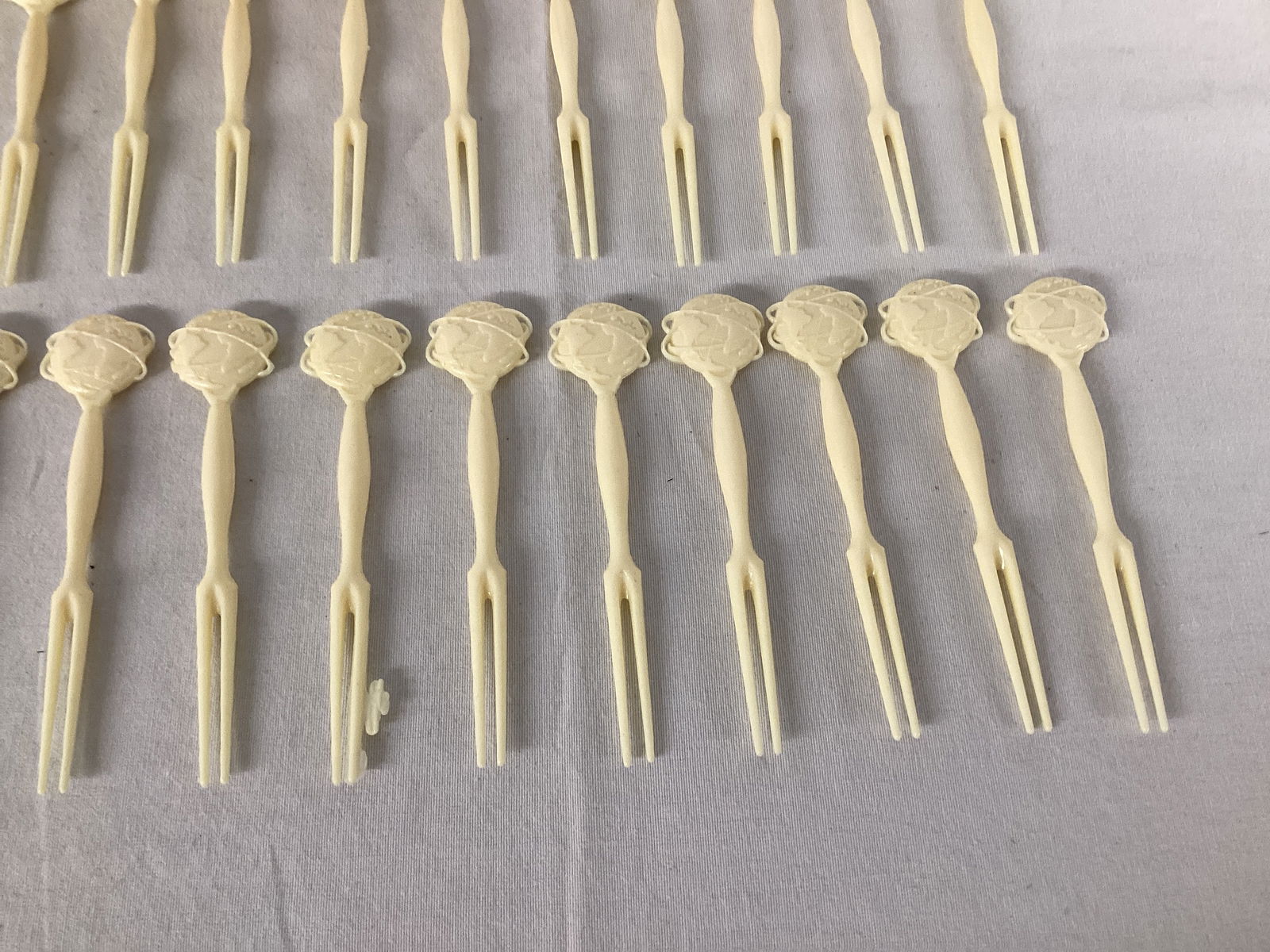 New York 1964-65 World's Fair Cocktail Forks - 6