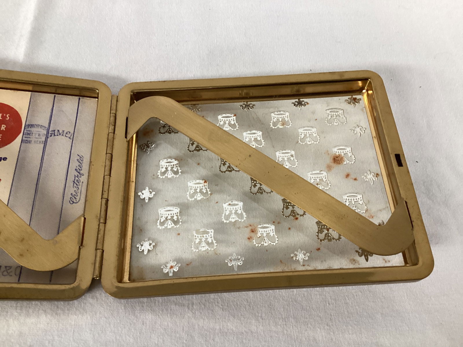 Vintage Zell Clear Cigarette Case - 4