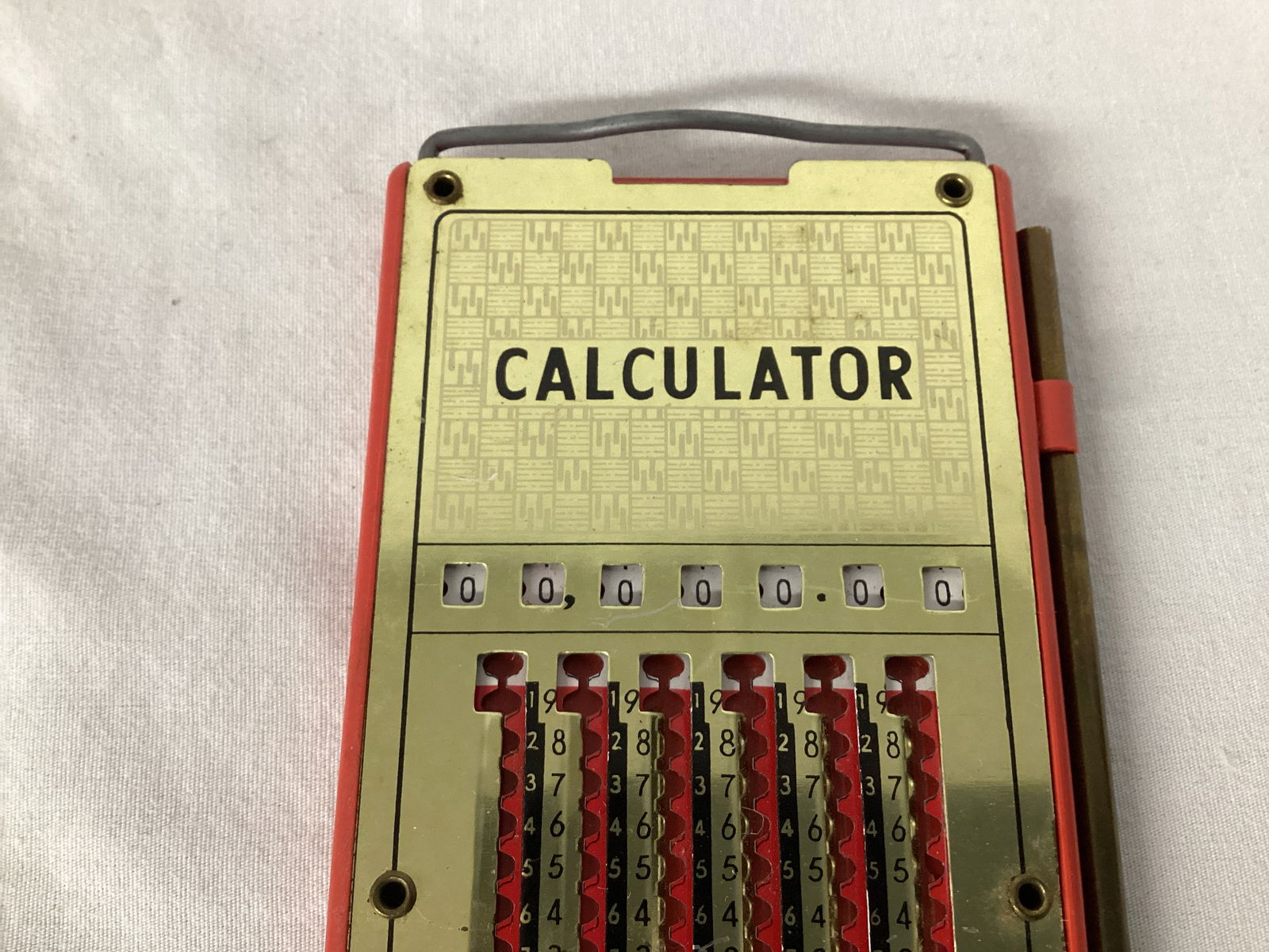Vintage Mechanical Pocket Calculator - 2