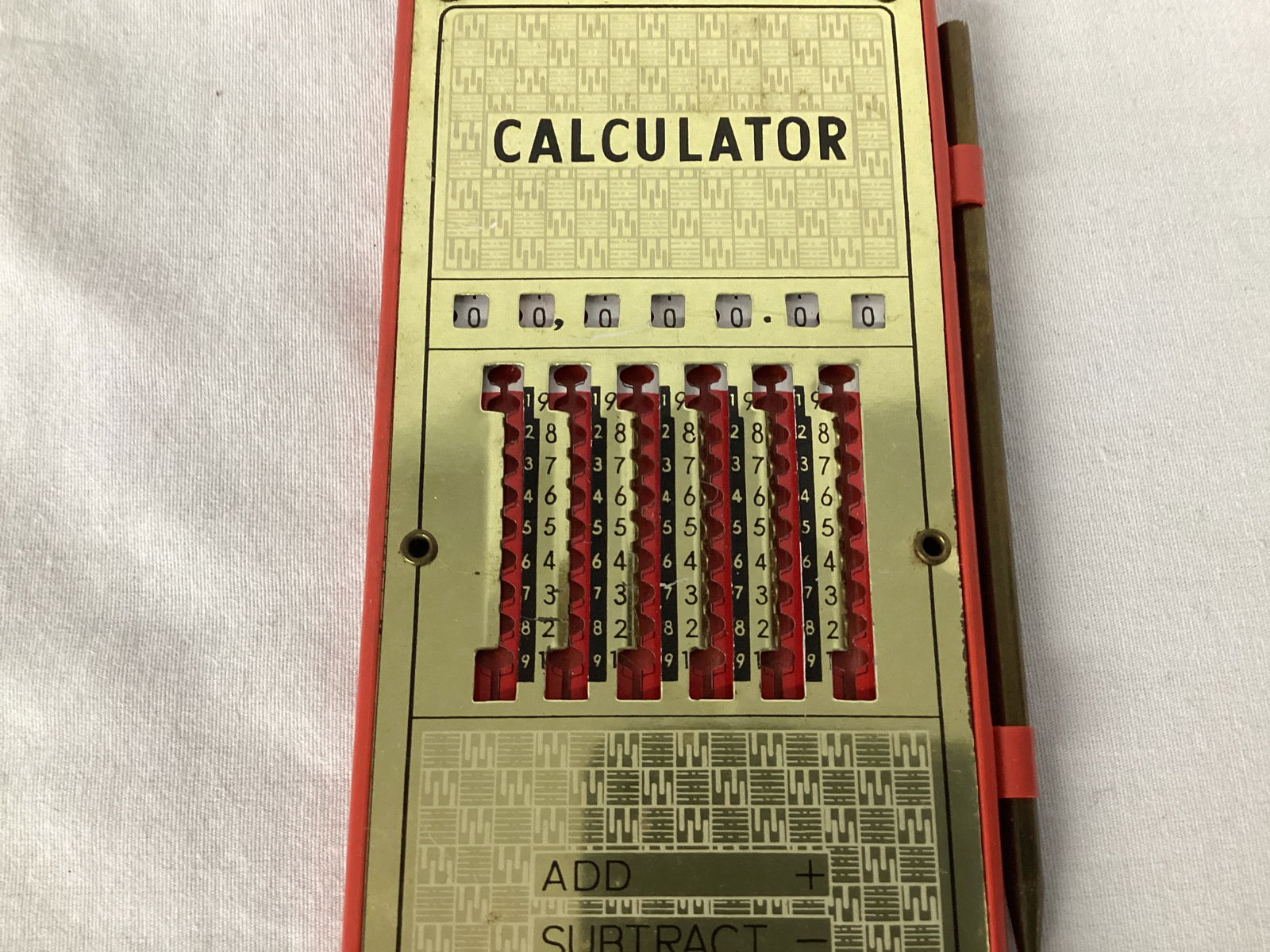 Vintage Mechanical Pocket Calculator - 3