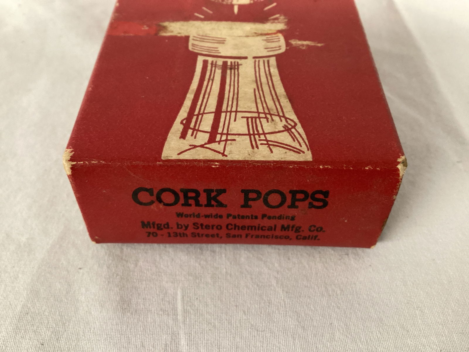 Vintage Stero Chemical Mfg. Cork Pops Wine Bottle Opener in Box - 2