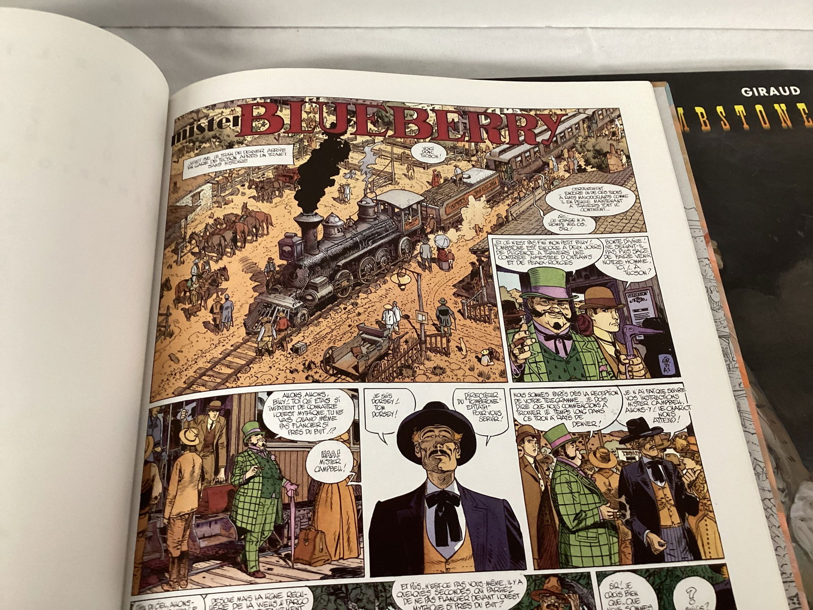 Two French Hardcover Blueberry Western Graphic Novels by Charlier and Giraud - 5