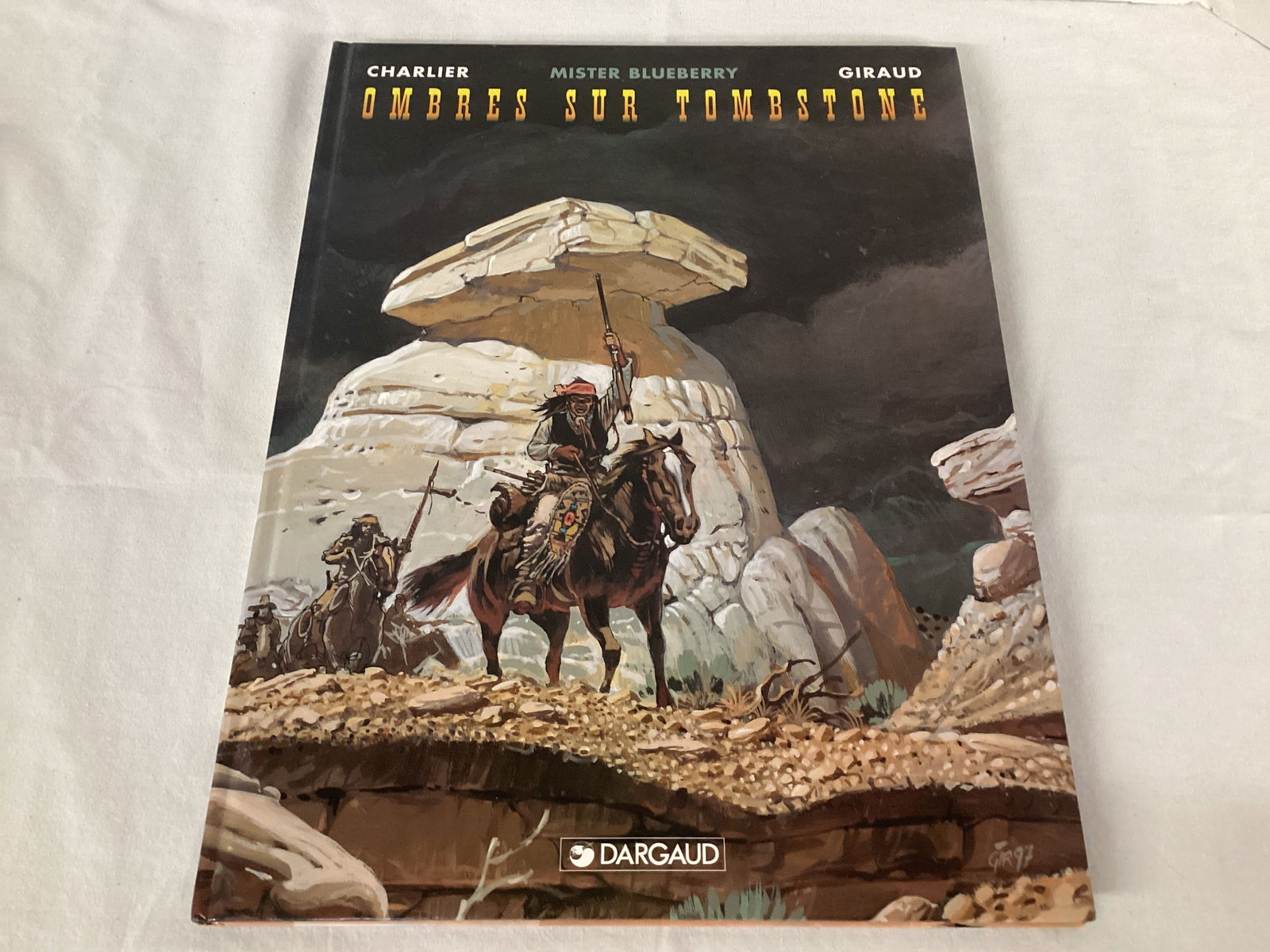 Two French Hardcover Blueberry Western Graphic Novels by Charlier and Giraud - 6