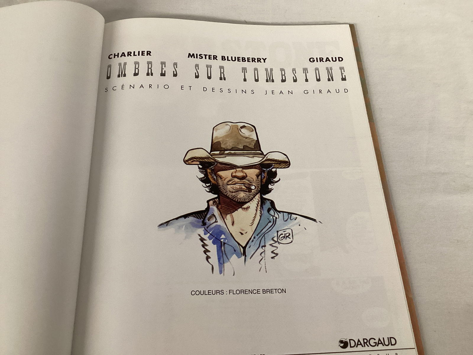 Two French Hardcover Blueberry Western Graphic Novels by Charlier and Giraud - 7