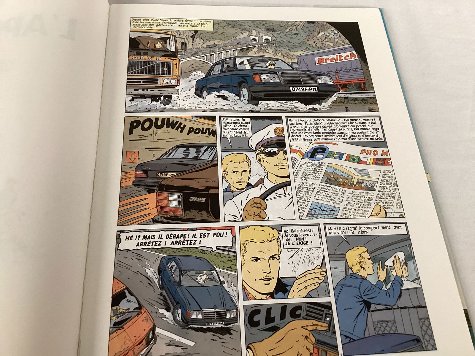 Four French Hardcover Graphic Novels - Jhen and Lefranc - 16