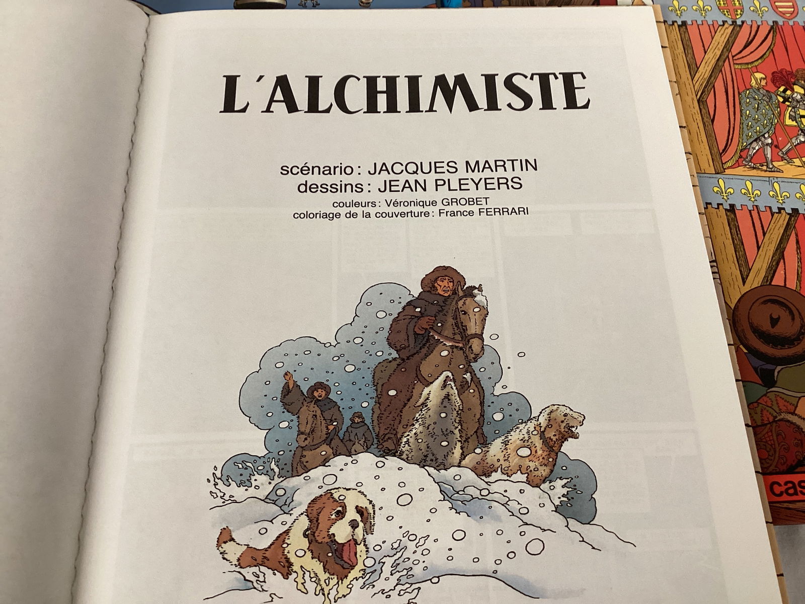 Four French Hardcover Graphic Novels - Jhen and Lefranc - 3