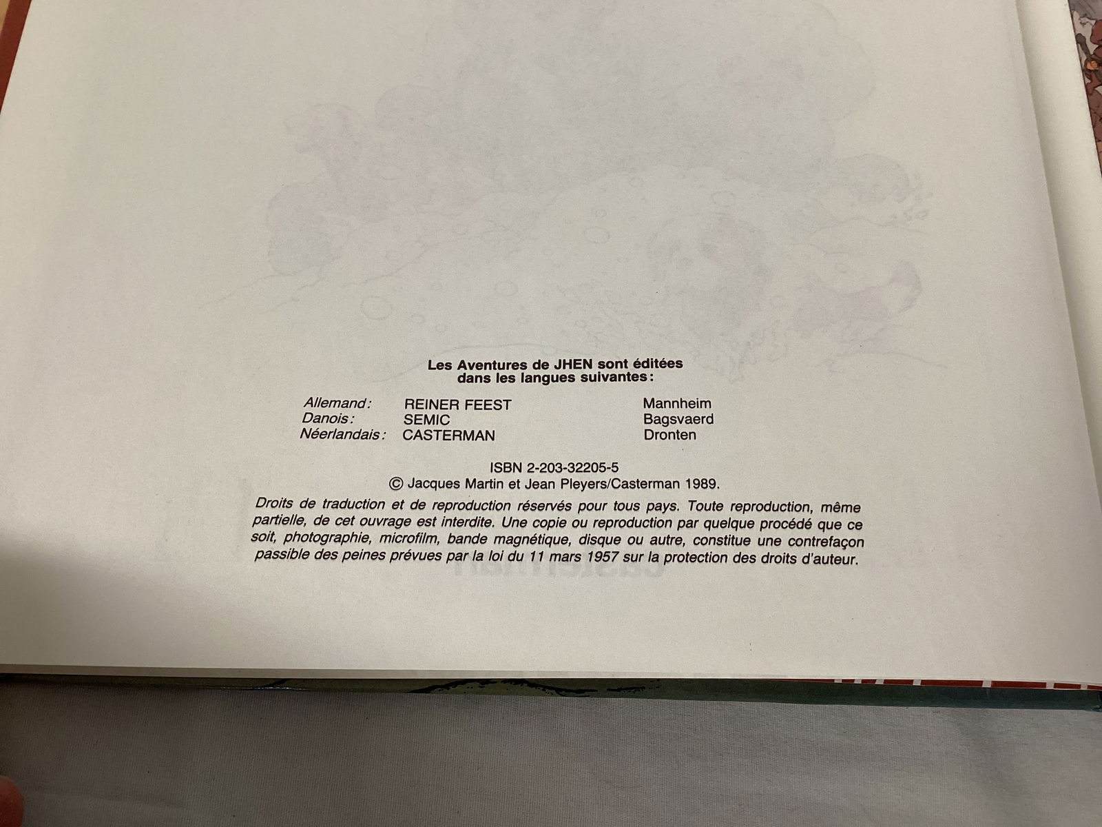 Four French Hardcover Graphic Novels - Jhen and Lefranc - 4