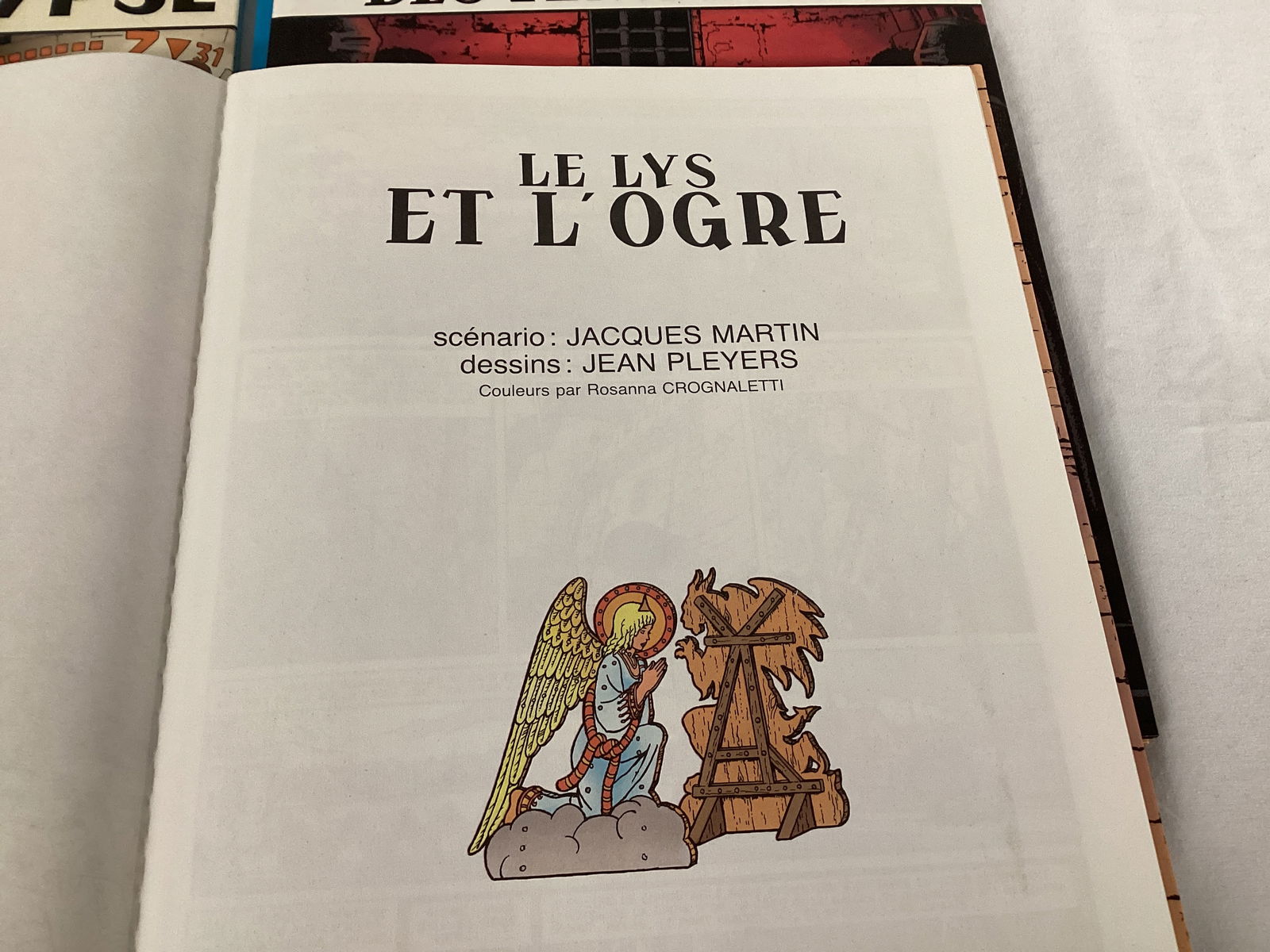 Four French Hardcover Graphic Novels - Jhen and Lefranc - 6