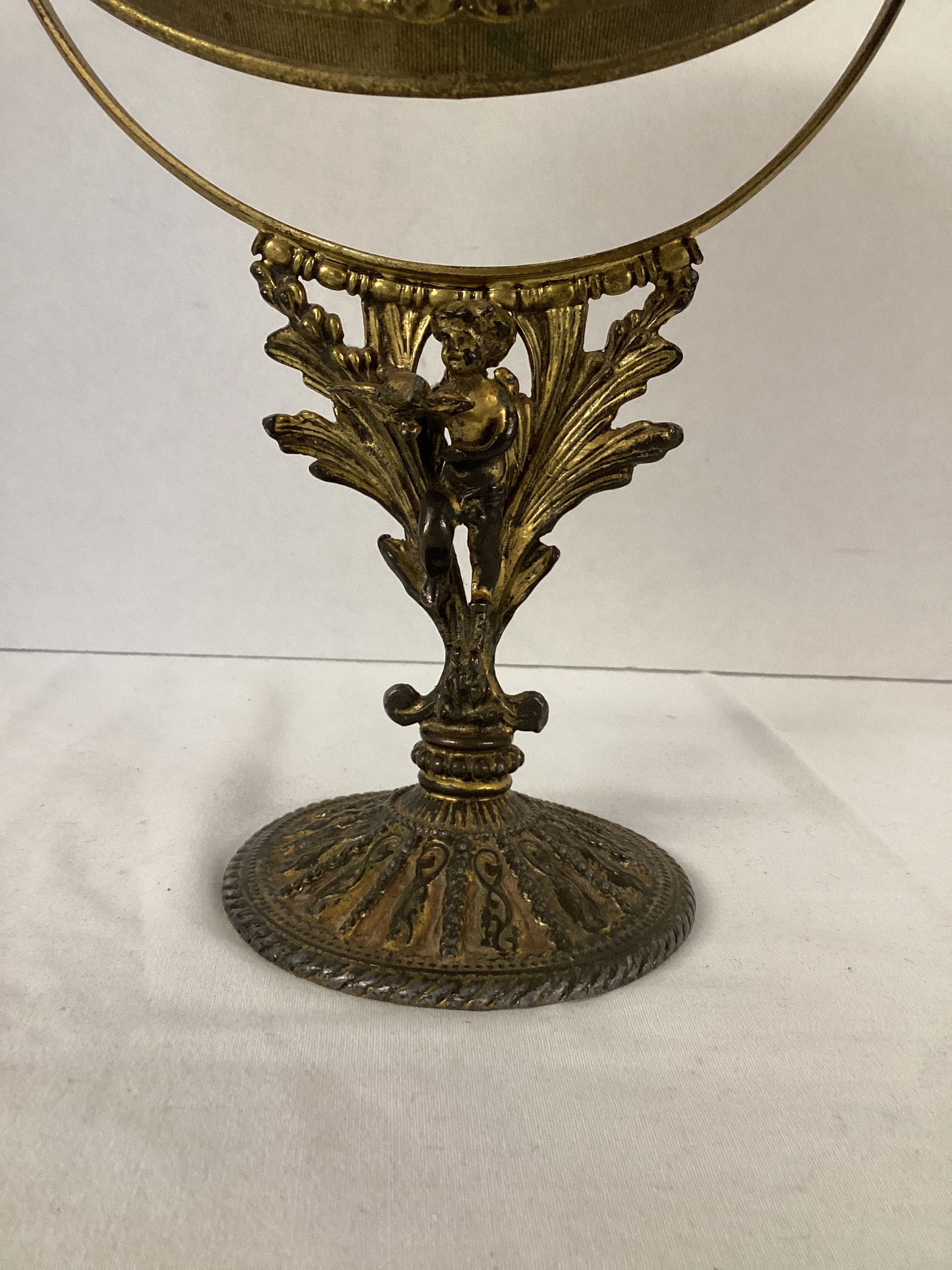 Vintage Double Sided Vanity Mirror in Stand - 2