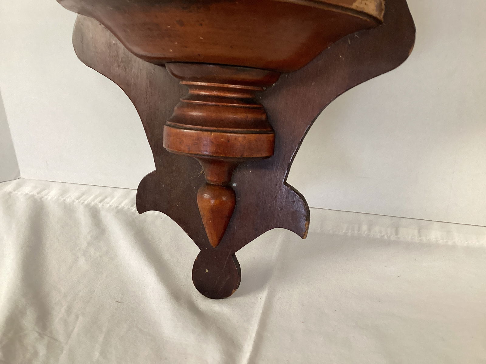 Antique Mahogany Wall Mirror - 6