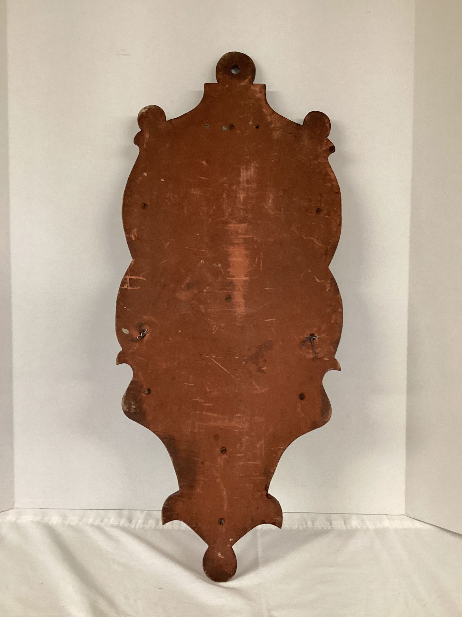 Antique Mahogany Wall Mirror - 7