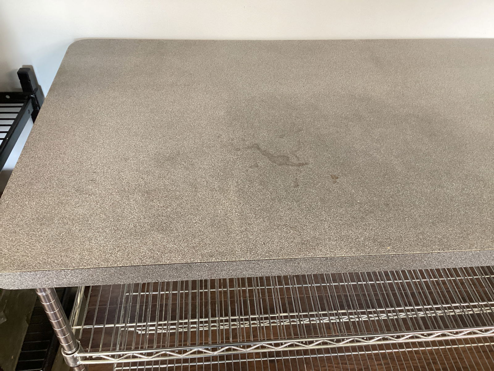 Metro Metal Shelf Unit with Removable Laminate Top - 4