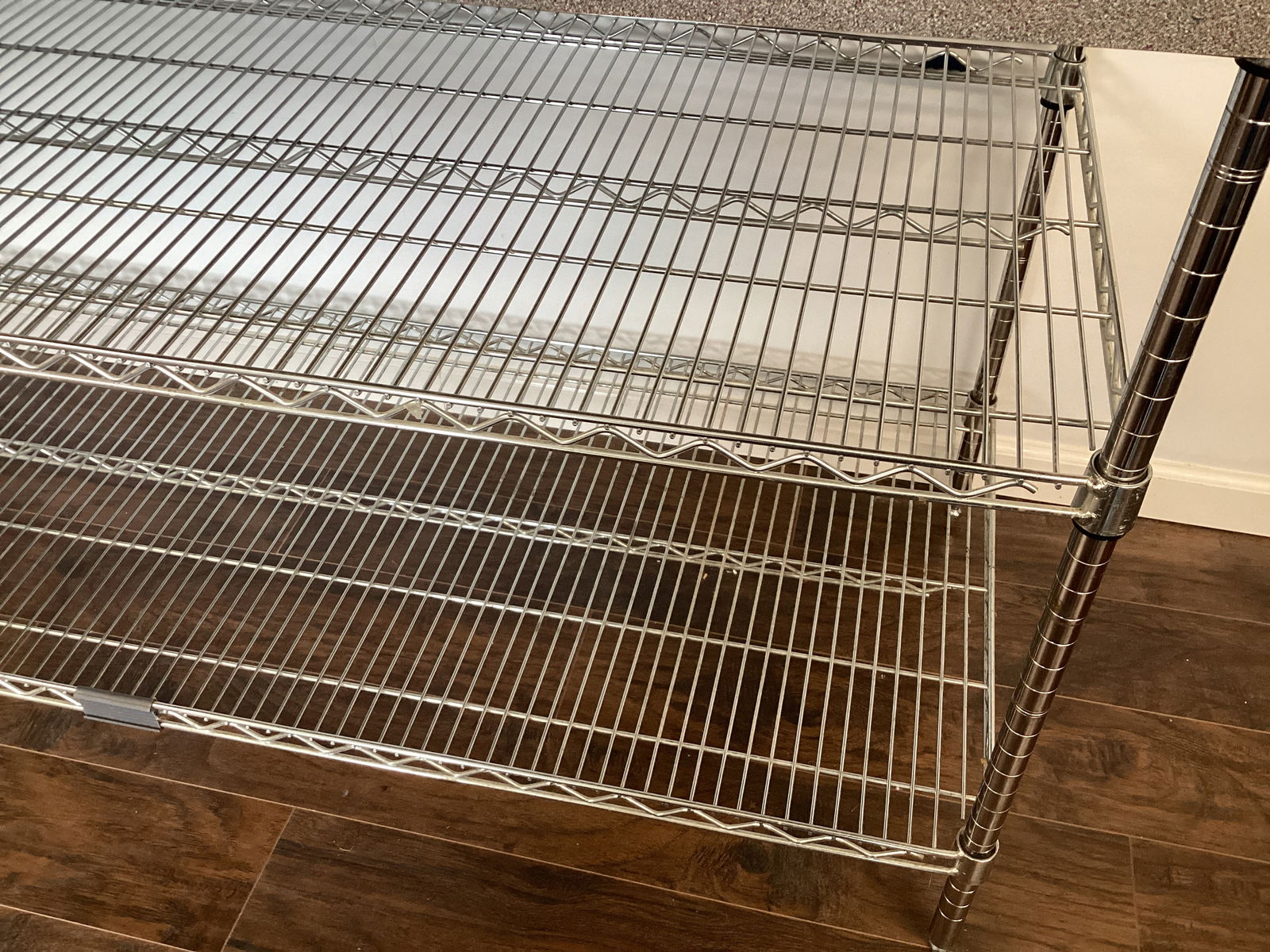 Metro Metal Shelf Unit with Removable Laminate Top - 6