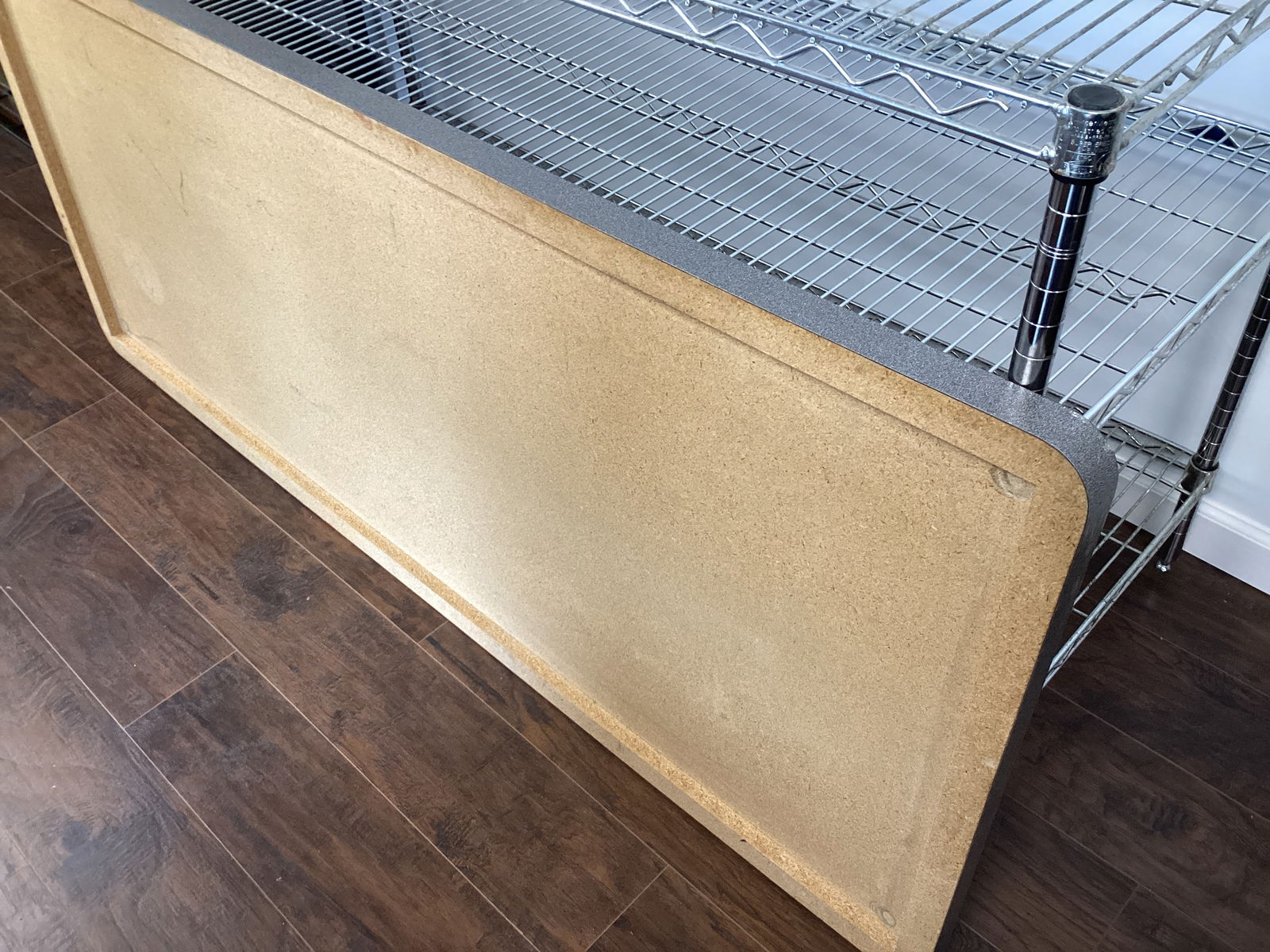 Metro Metal Shelf Unit with Removable Laminate Top - 8