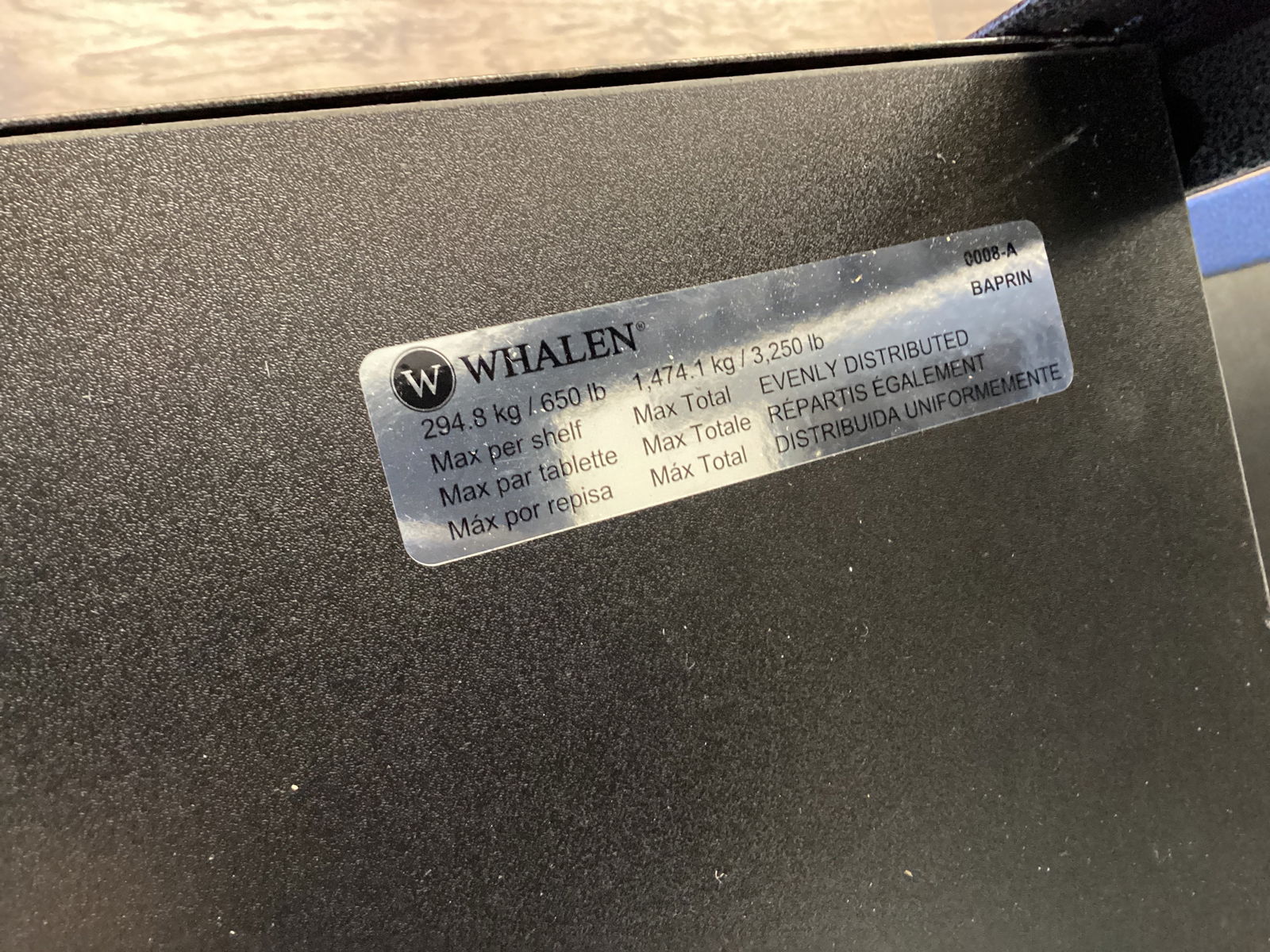 Whalen Metal Shelf Unit with Adjustable Shelves - 6