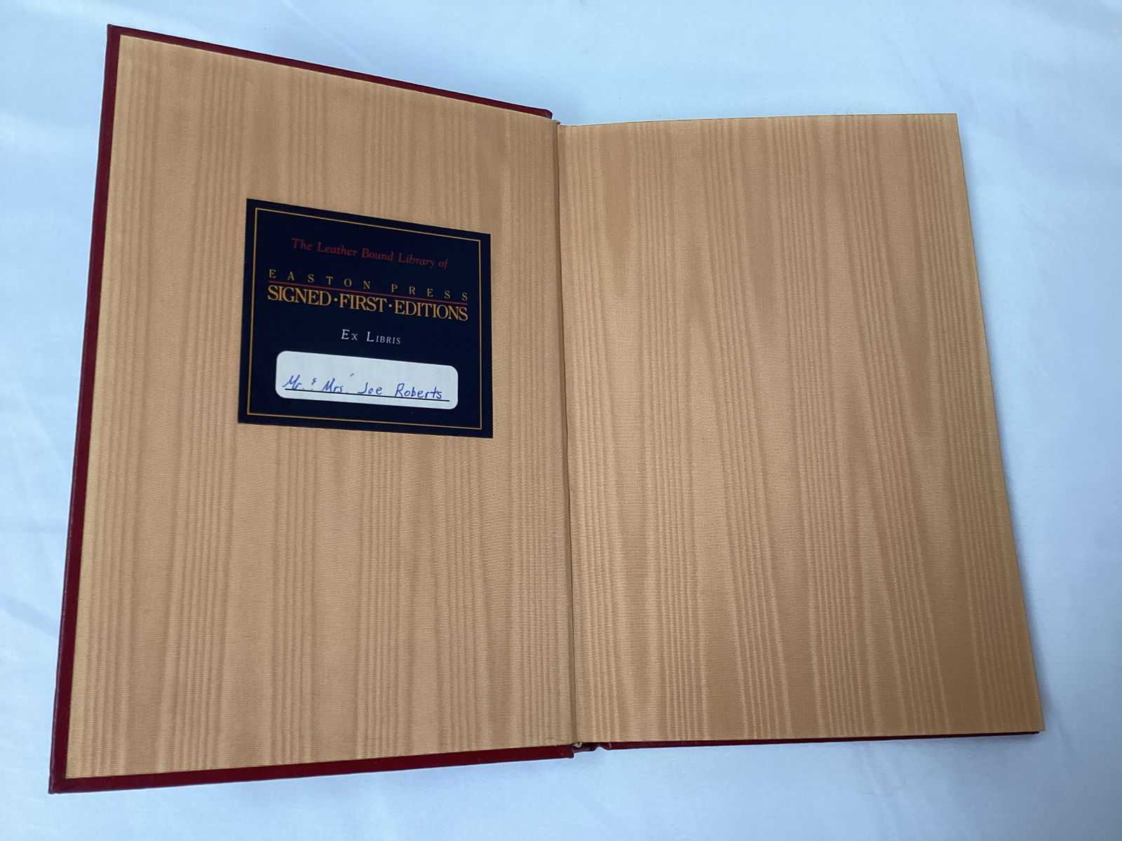 Easton Press Not That You Asked Signed First Edition Leather Bound Book - 3