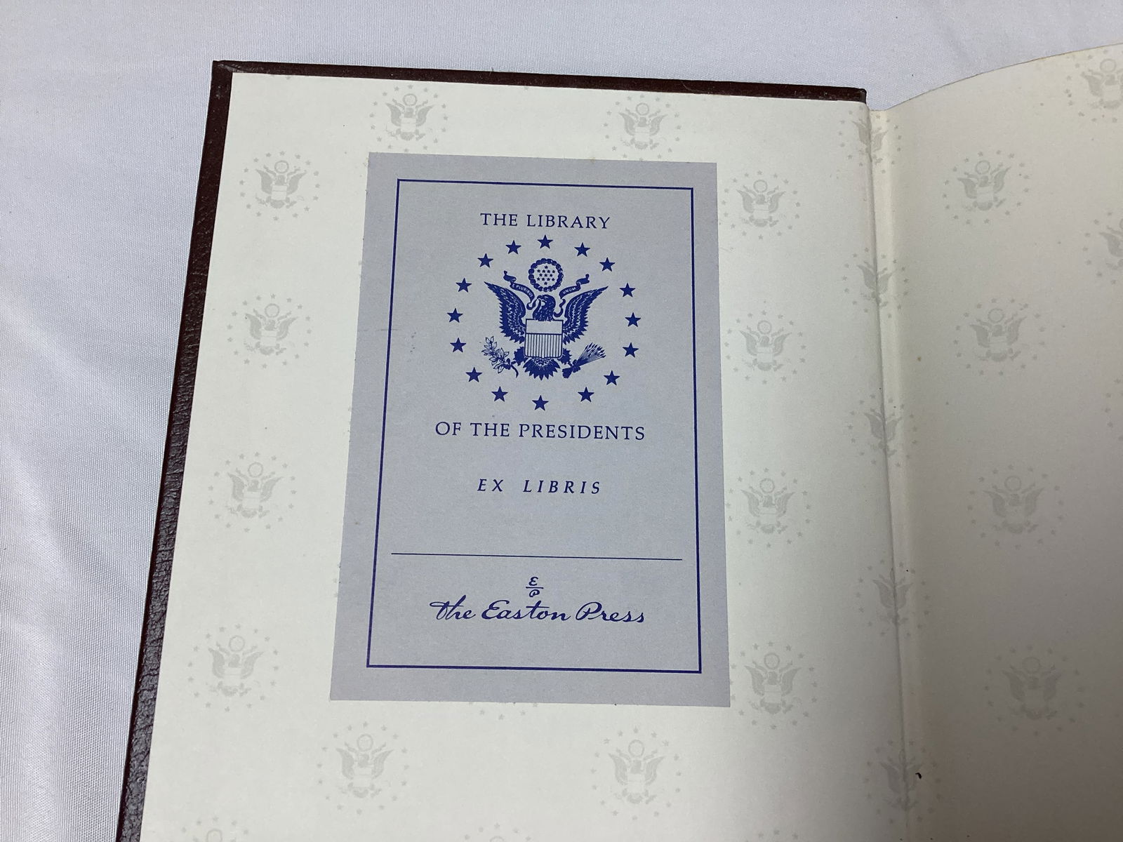 Four Easton Press Library of the Presidents Leather Bound Books - 16