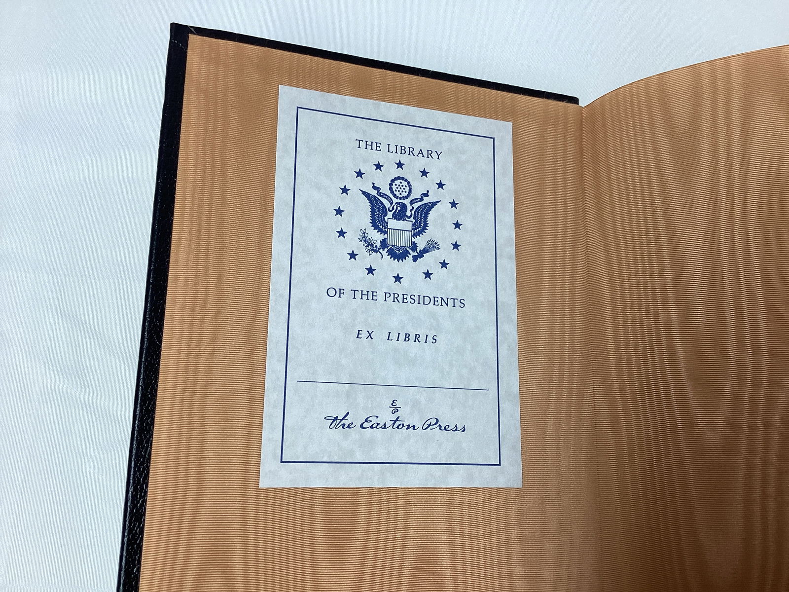 Four Easton Press Library of the Presidents Leather Bound Books - 4