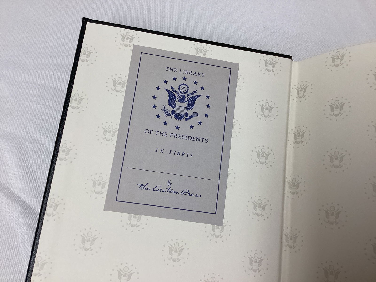 Four Easton Press Library of the Presidents Leather Bound Books - 16