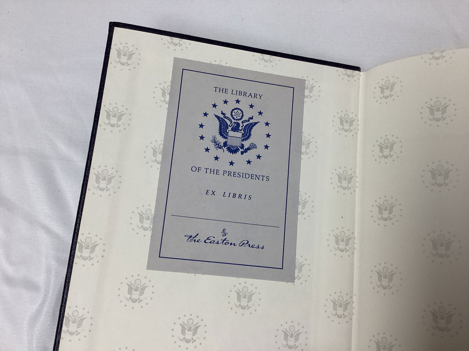 Four Easton Press Library of the Presidents Leather Bound Books - 10