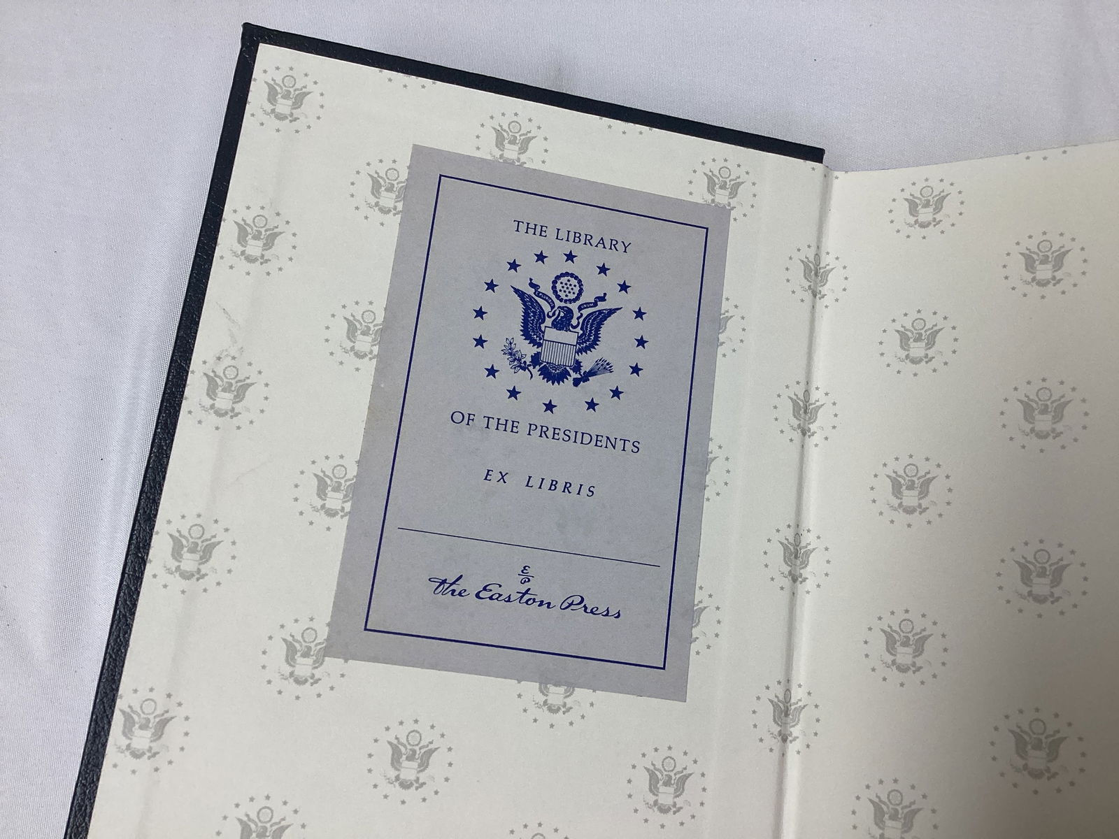 Four Easton Press Library of the Presidents Leather Bound Books - 10