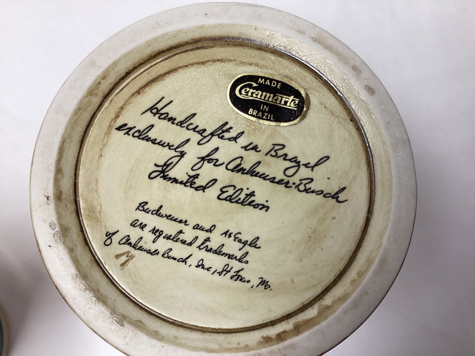 Four Anheuser Busch Beer Steins - 10