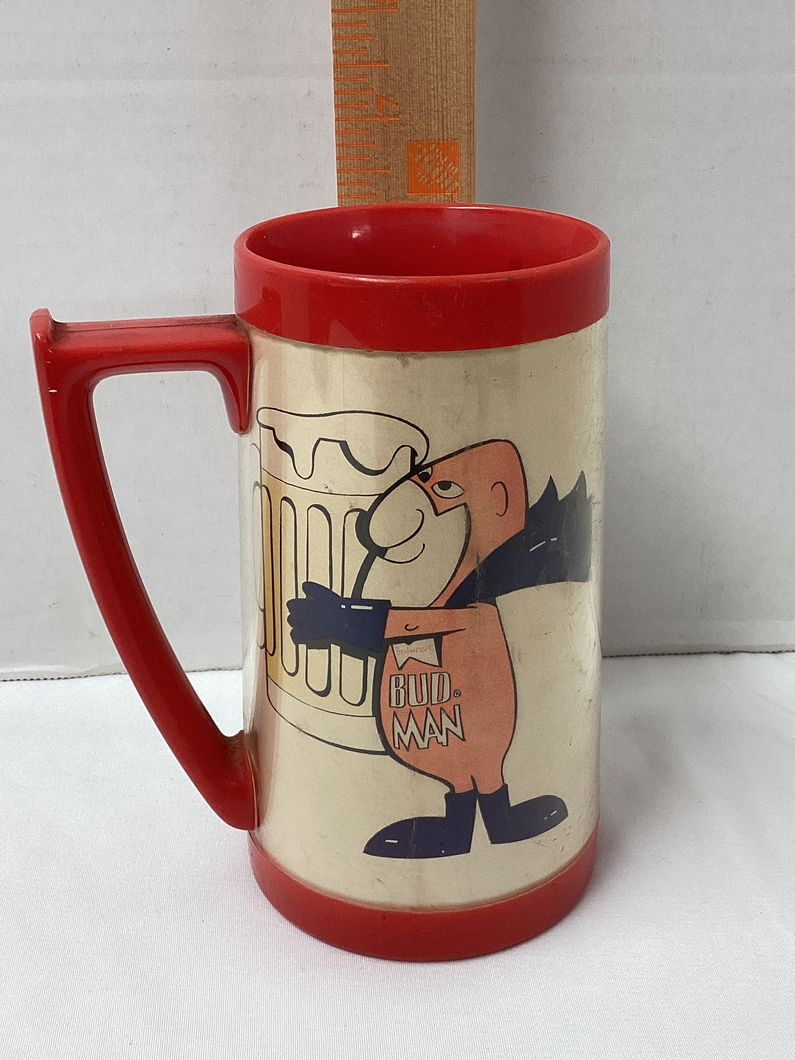 Thermo-Serv Bud Man Budweiser Beer Stein - 2