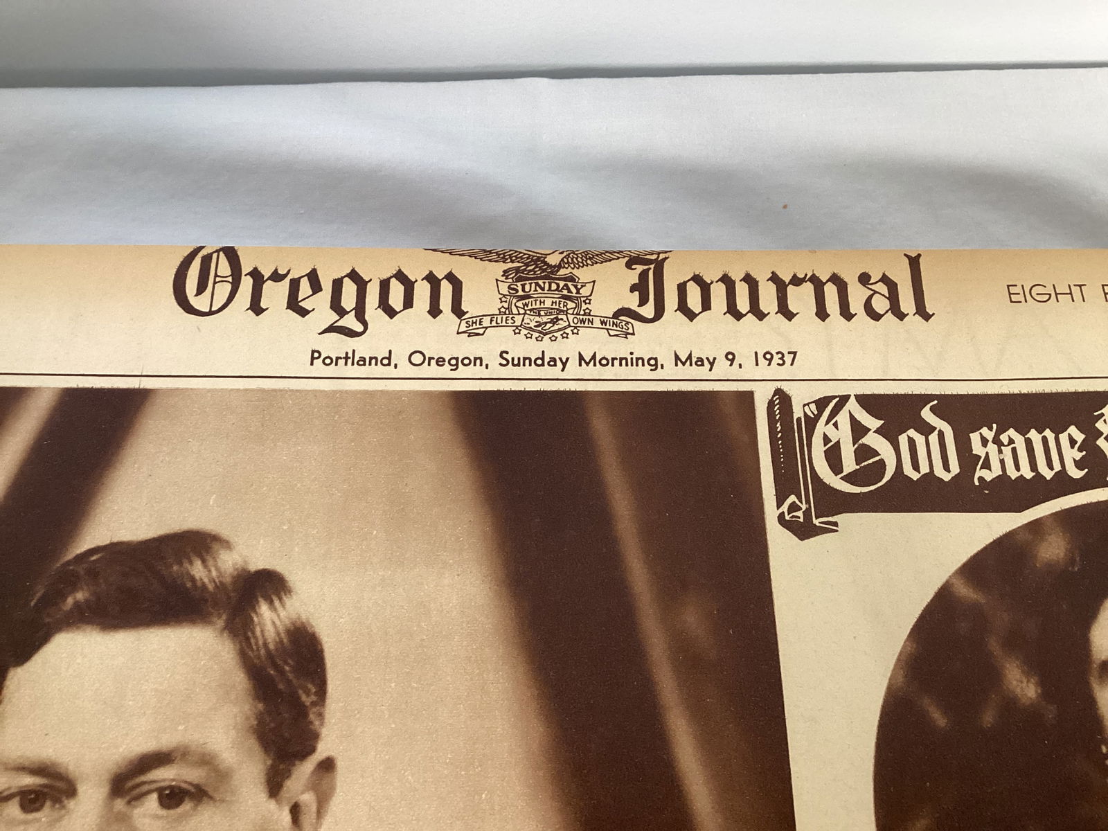 Oregon Journal May 1937 Bound Newspaper Book - 9