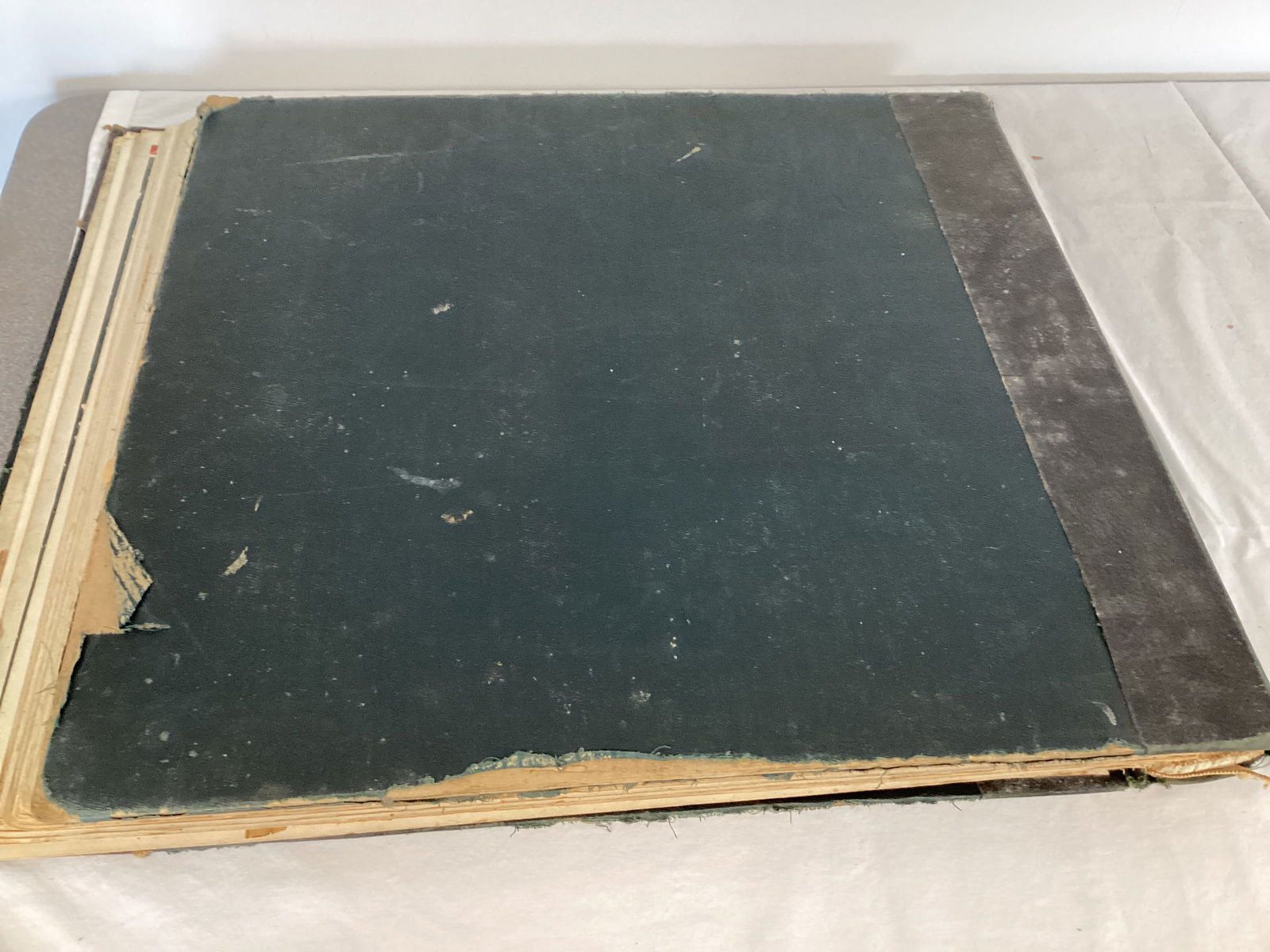 1920s-30s Newspaper Clipping Scrapbook in Large Tailoring Company Book - 16