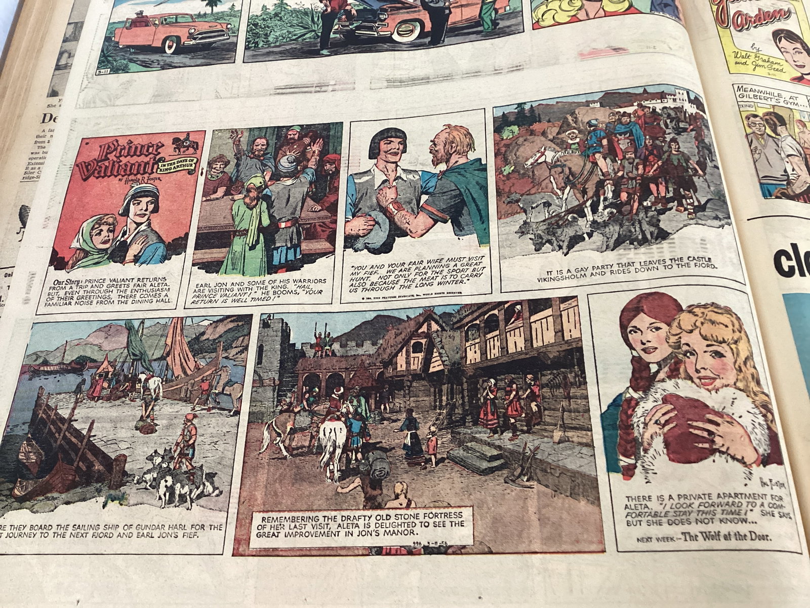 Raleigh, NC News and Observer March-April 1956 Bound Newspaper Book - 19