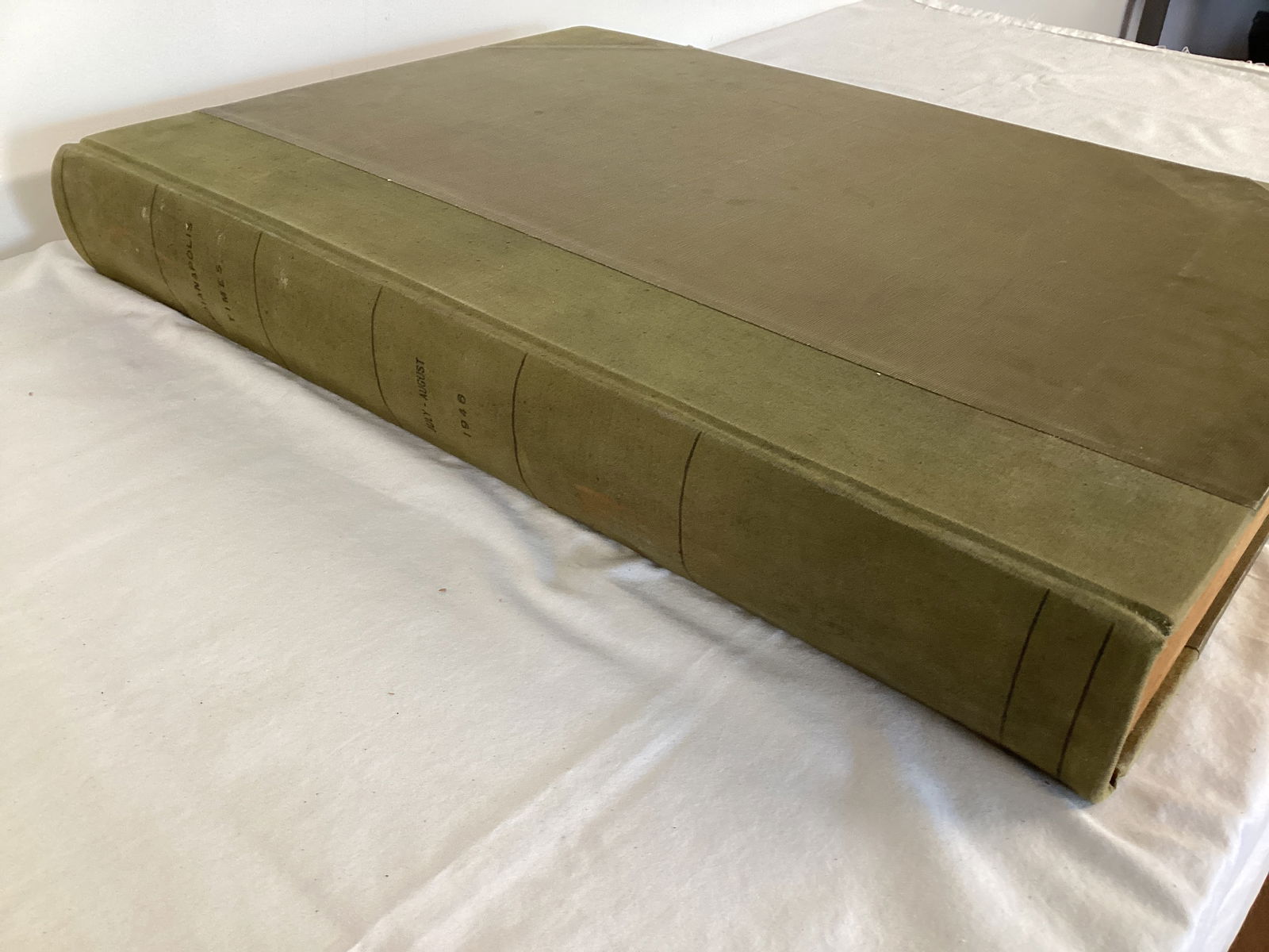 Indianapolis Times July-August 1946 Bound Newspaper Book - 2