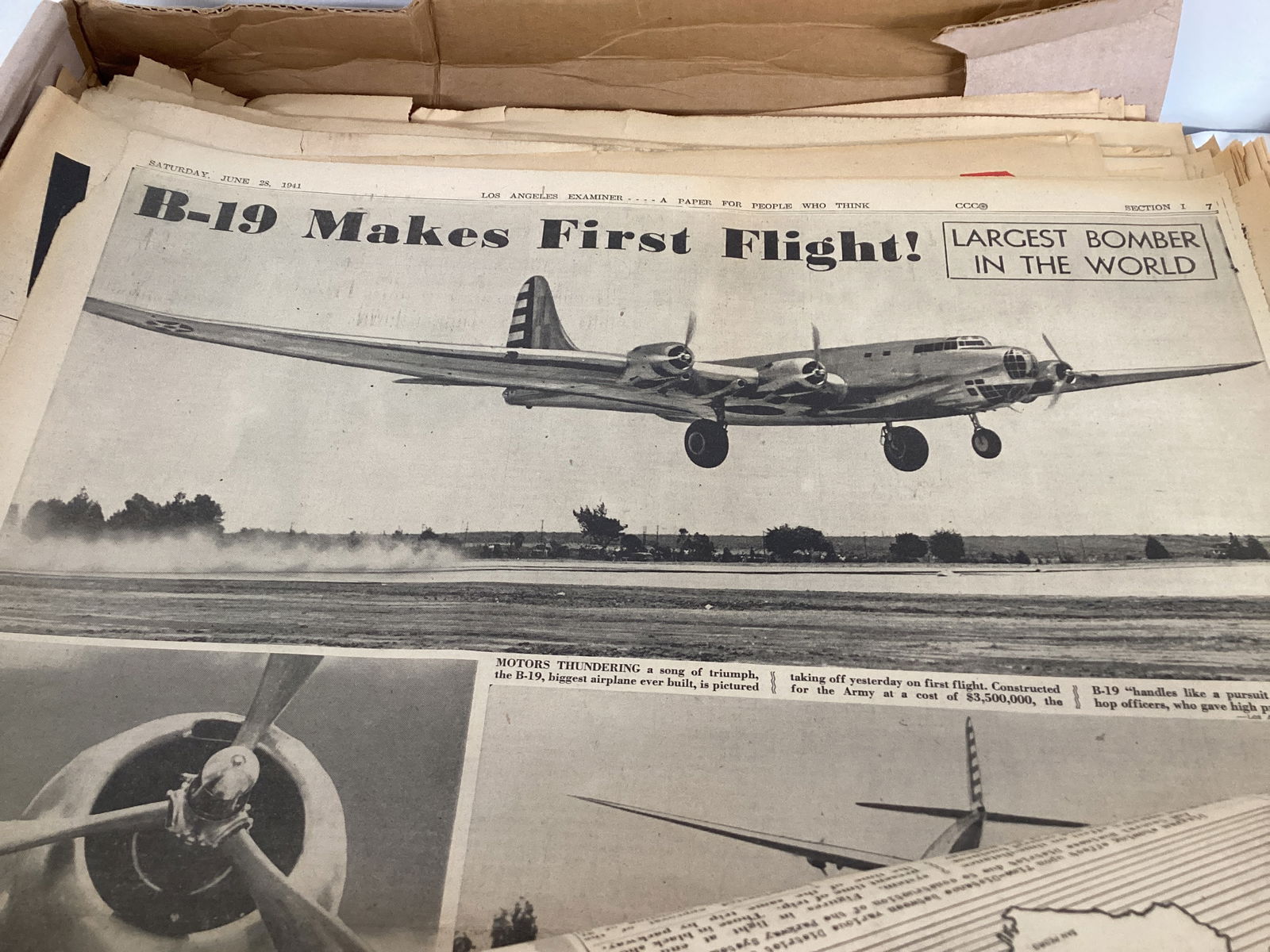 San Diego and Los Angeles World War II Newspapers - 8