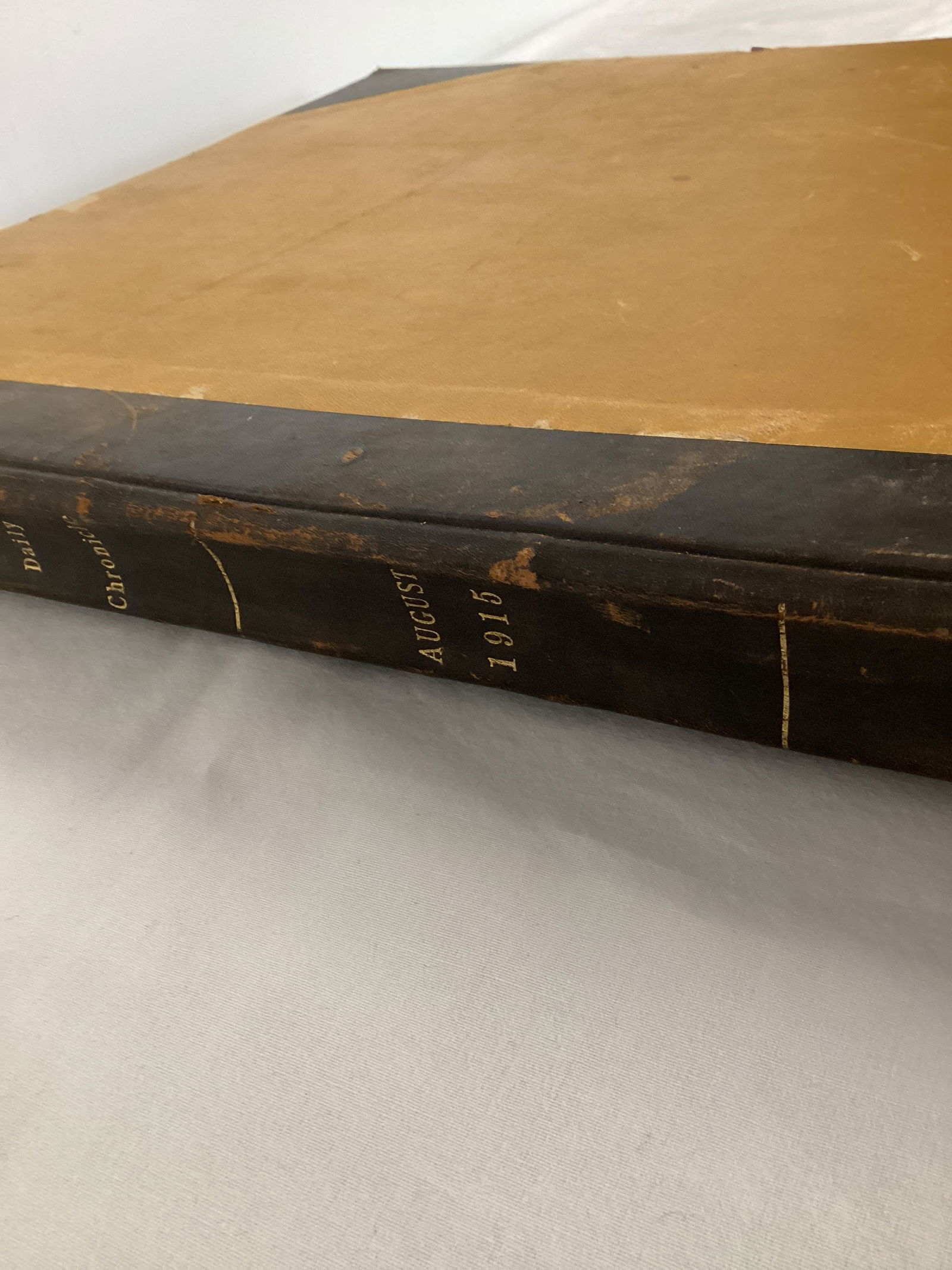 Spokane Daily Chronicle August 1915 Bound Newspaper Book - 3