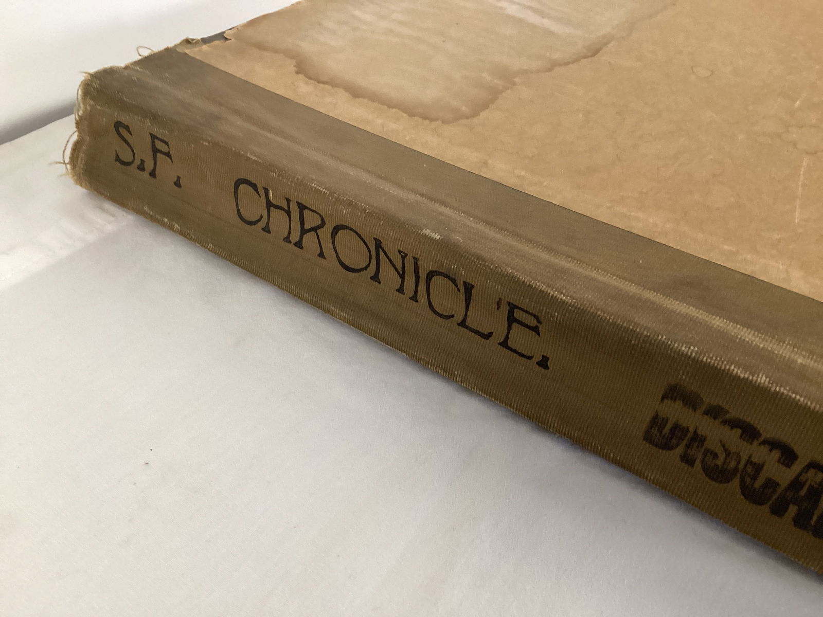 San Francisco Chronicle September 1913 Bound Newspaper Book - 4
